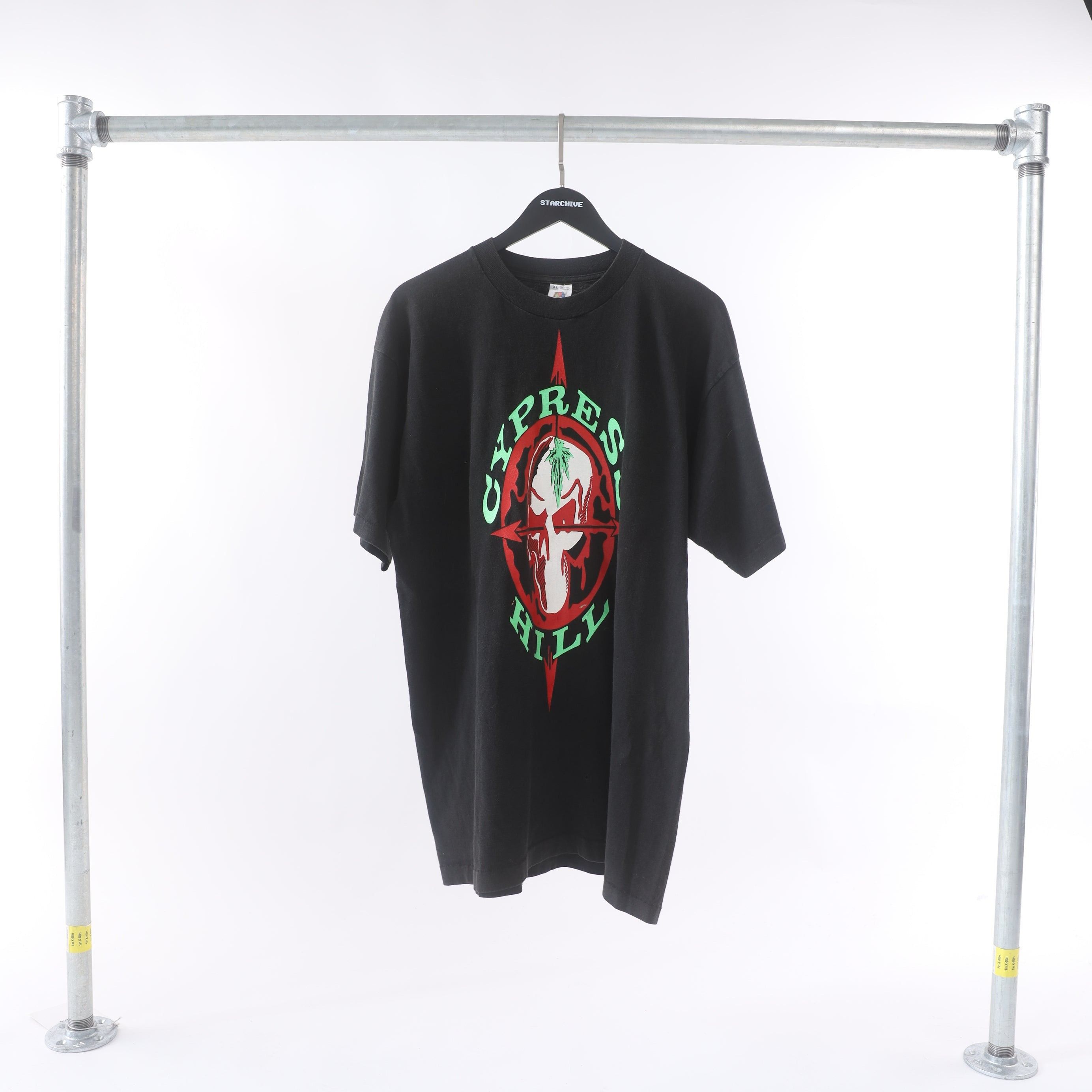 Vintage Cypress Hill Vintage Dual Front & Back Graphic T-Shirt Size US XL / EU 56 / 4 - 3 Thumbnail