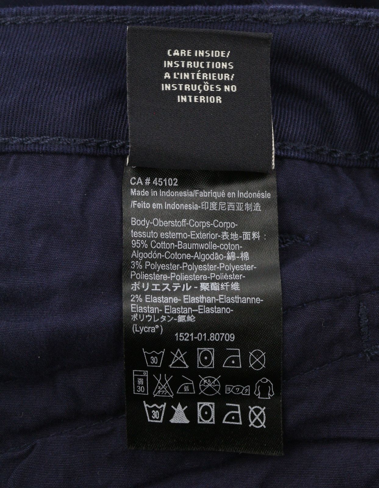 Maison Scotch BIKER W27 Dark Blue Skinny Stars Side Jeans 89092 Size 27" / US 4 / IT 40 - 9 Thumbnail