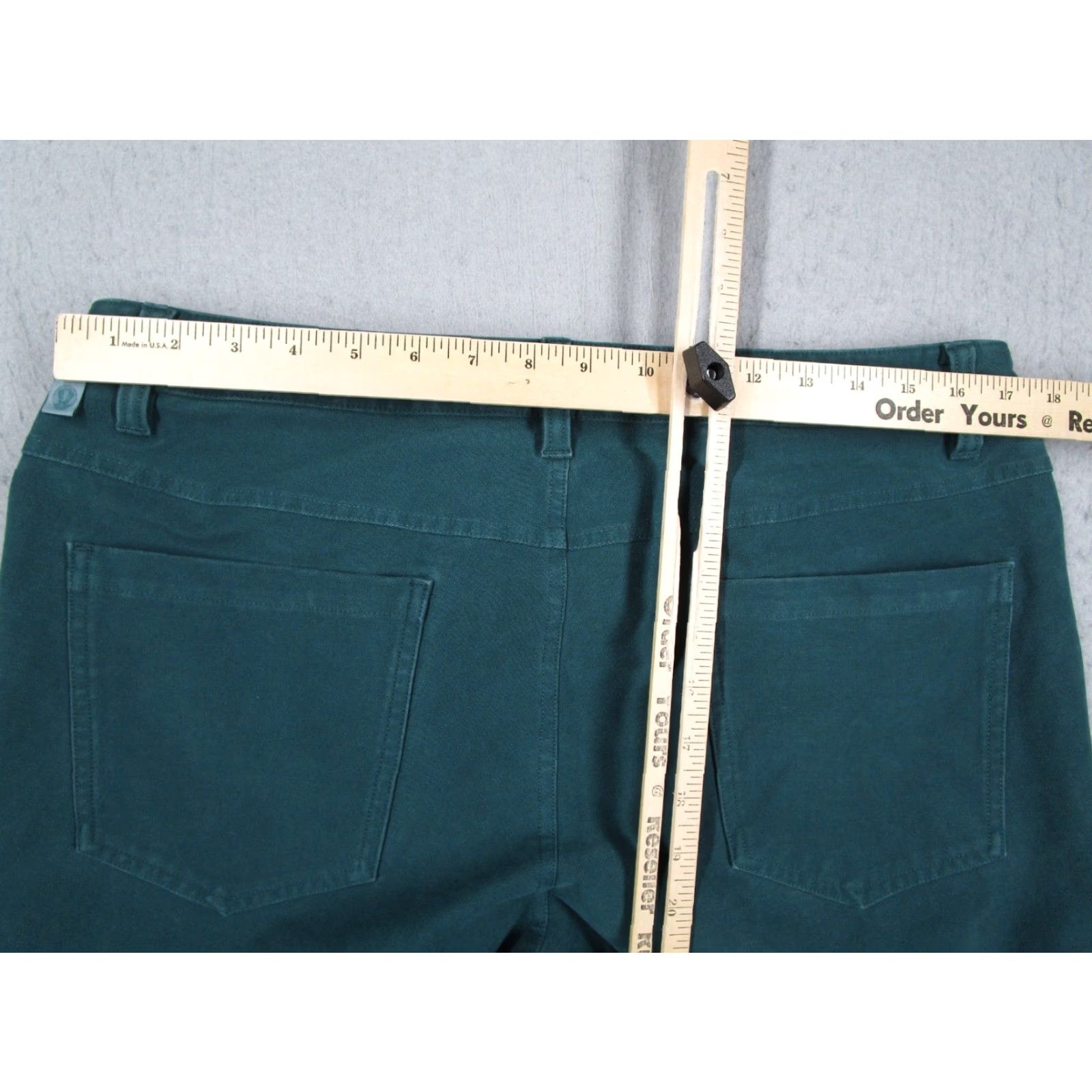 Lululemon Lululemon Men’s Slim Fit UTILITECH Chino Pants 34x31 Green Logo 5-Pocket Flat Front Casual Casual Wear Mens Size US 34 / EU 50 - 4 Thumbnail