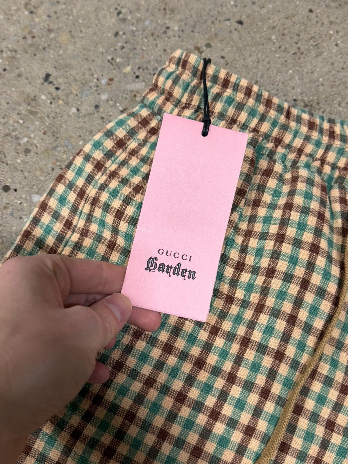 Gucci Gucci Garden Check Embroidery Shorts NEW Size US 30 / EU 46 - 4 Thumbnail