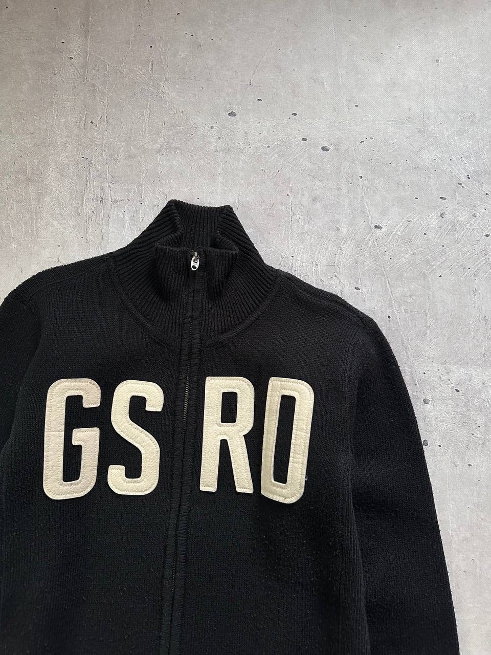 G-Star G-Star RAW Black Full Zip Knit Sweater Jacket Logo L Y2K Size US L / EU 52-54 / 3 - 4 Thumbnail