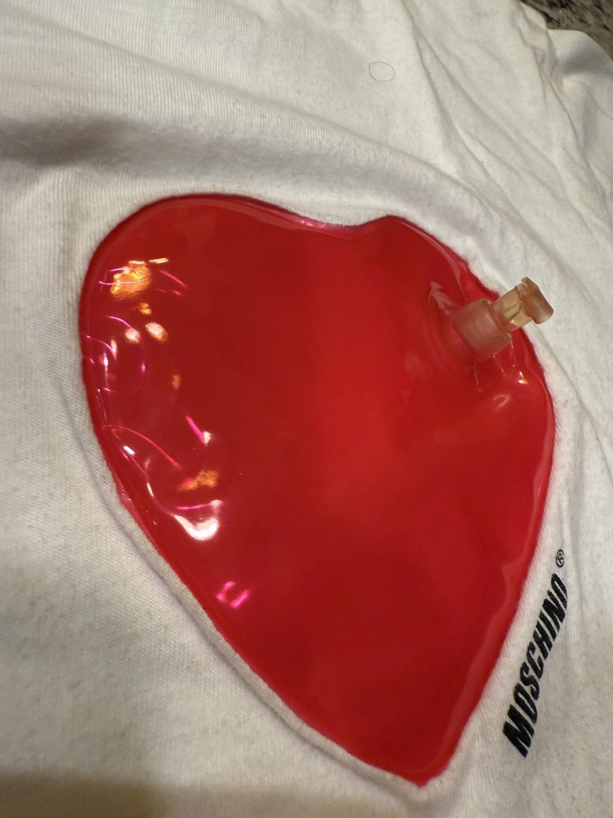 Jeremy Scott × Moschino Inflatable Heart Tee. Size US S / EU 44-46 / 1 - 3 Thumbnail
