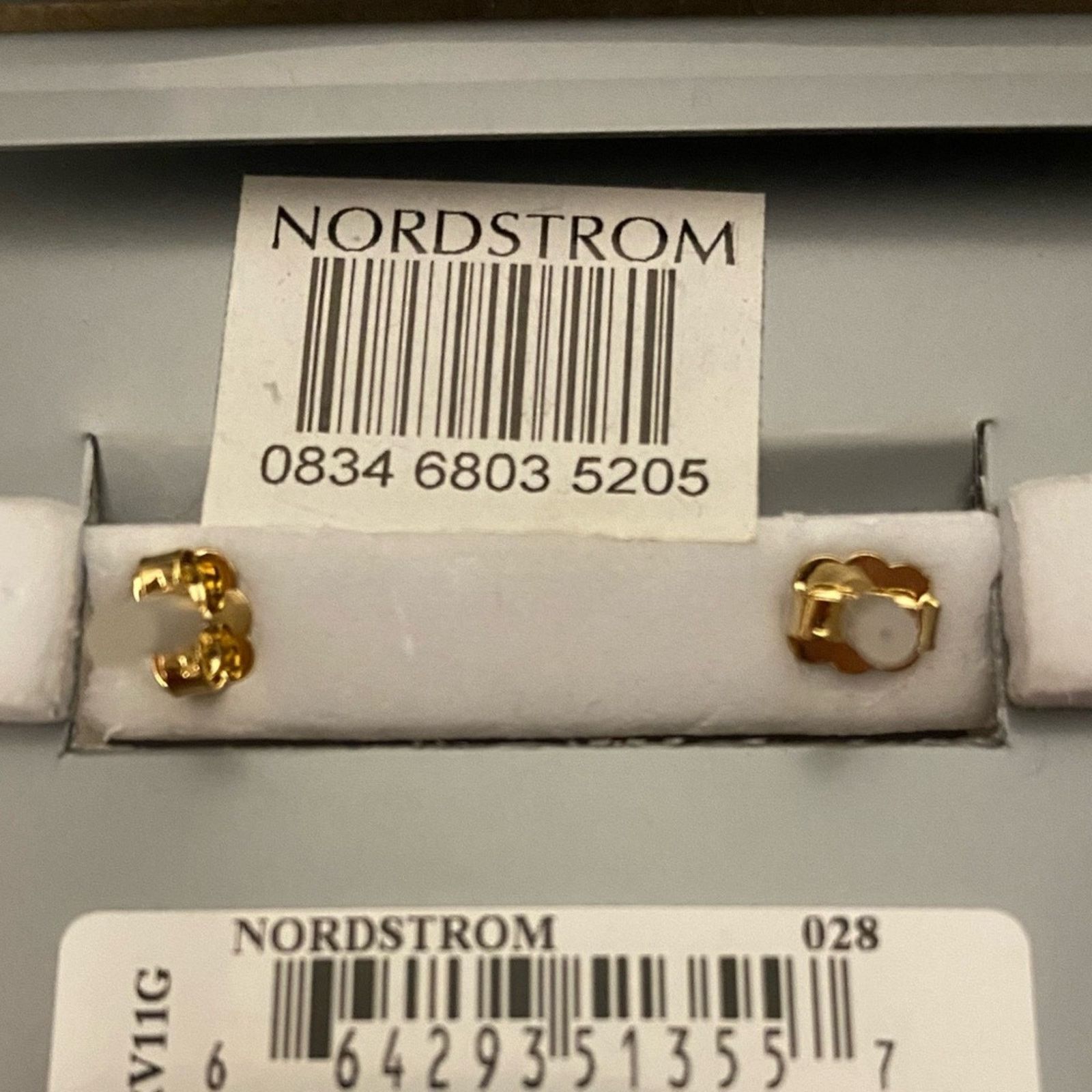 Nordstrom Nordstrom Gold and Pearl Crystal Earrings Size ONE SIZE - 2 Thumbnail