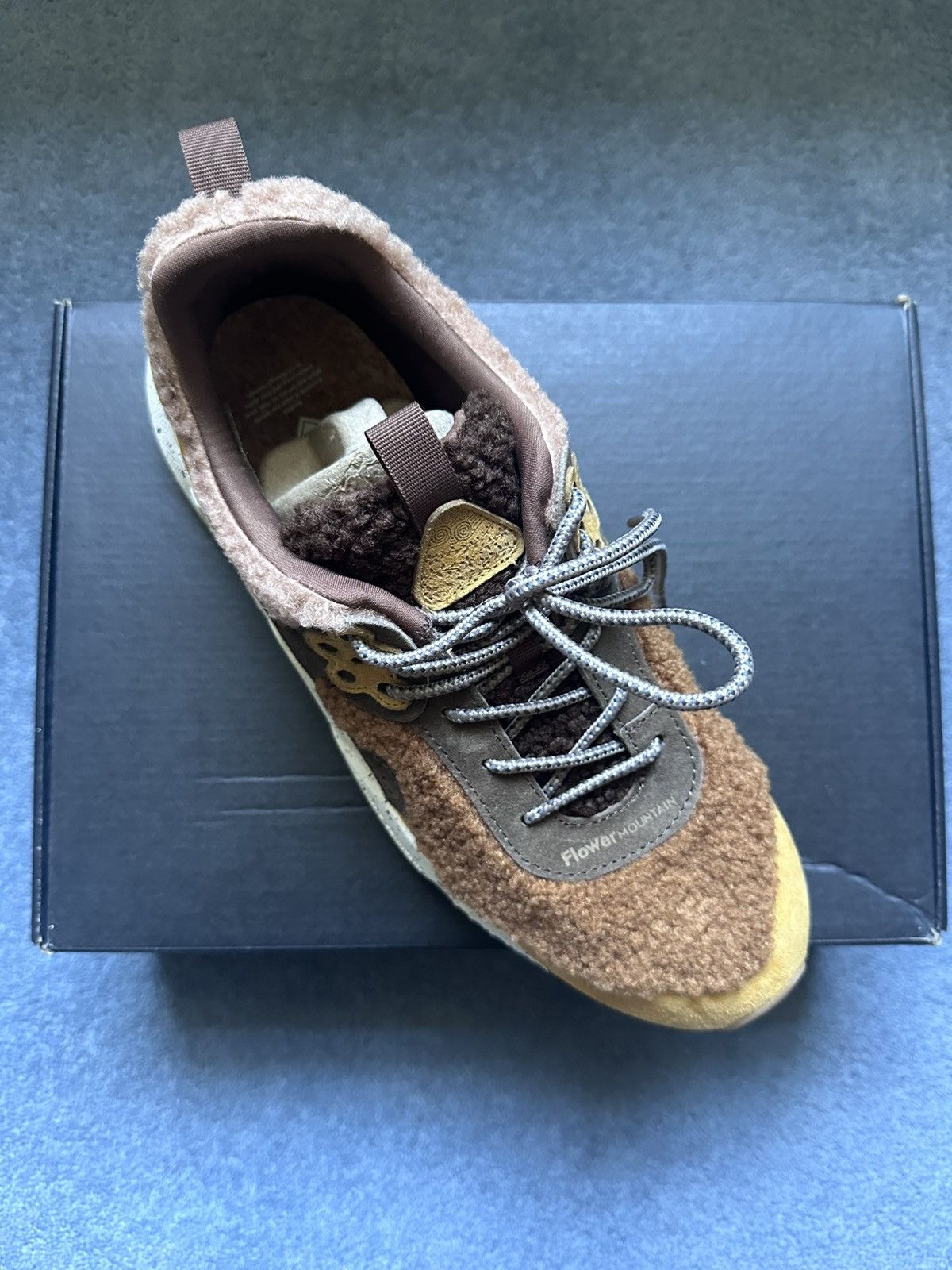 Other YMC x Flower Mountain suede / teddy bear sneakers Size US 10.5 / EU 43-44 - 6 Thumbnail