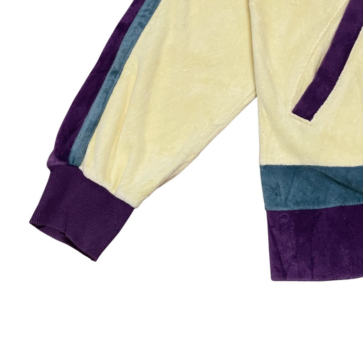 Japanese Brand Vintage 90’s Betty’s Blue Shinji Abe Velour Track Jacket Size US S / EU 44-46 / 1 - 8 Thumbnail