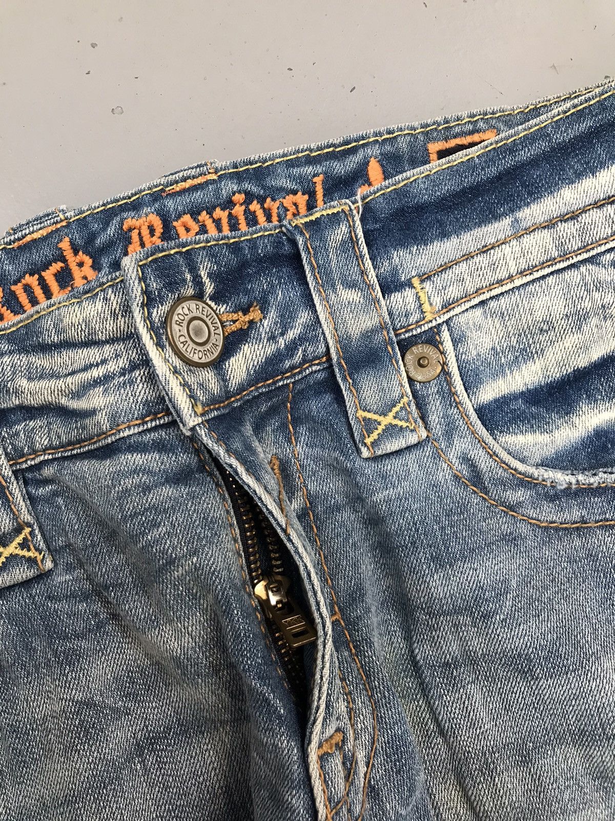 Rock Revival × Vintage Vintage rock revival straight fit denim Size US 32 / EU 48 - 4 Thumbnail