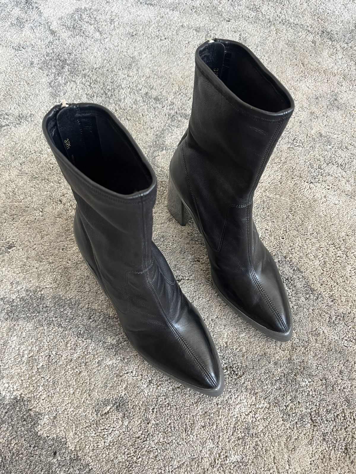 Prada Prada leather heels boots Size US 8.5 / IT 38.5 - 7 Thumbnail