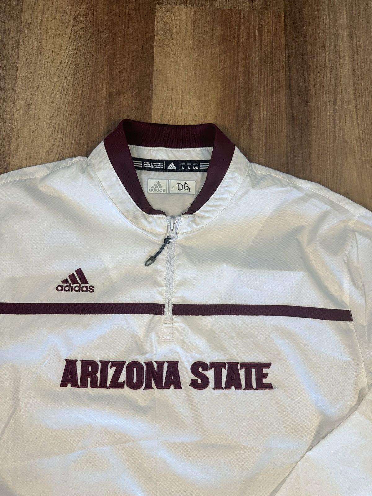 Adidas Adidas Arizona State University Windbreaker Size L Size US L / EU 52-54 / 3 - 4 Thumbnail