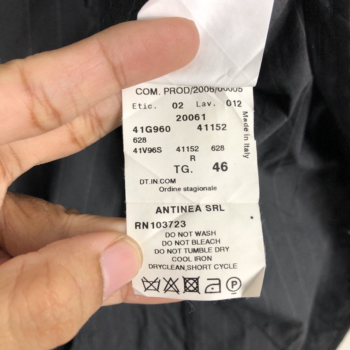 Emporio Armani 📌Vintage Chore Hickory Casual Jacket Emporio Armani Italy Size US M / EU 48-50 / 2 - 21 Thumbnail