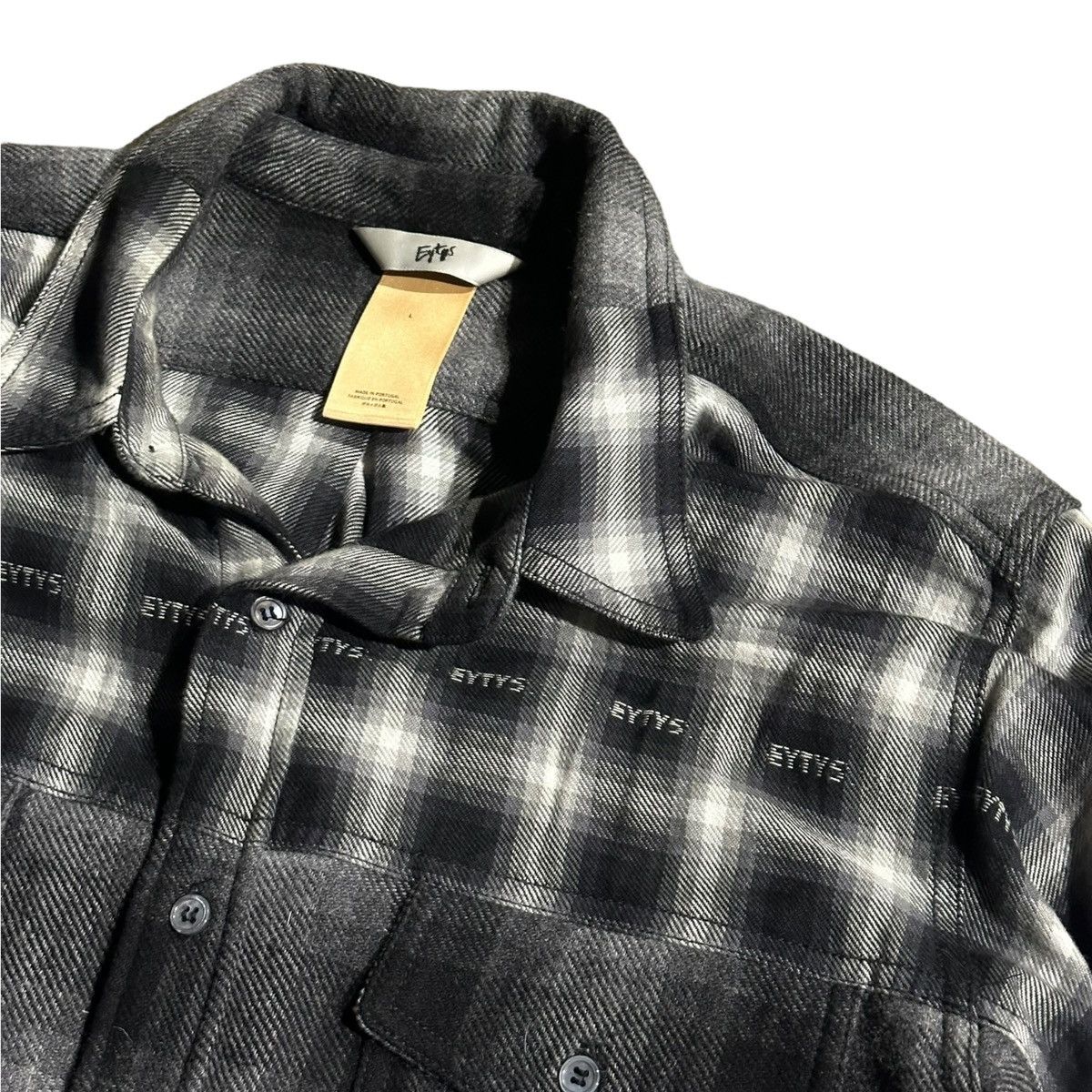 Eytys Checkered paneled flannel Size US L / EU 52-54 / 3 - 2 Thumbnail
