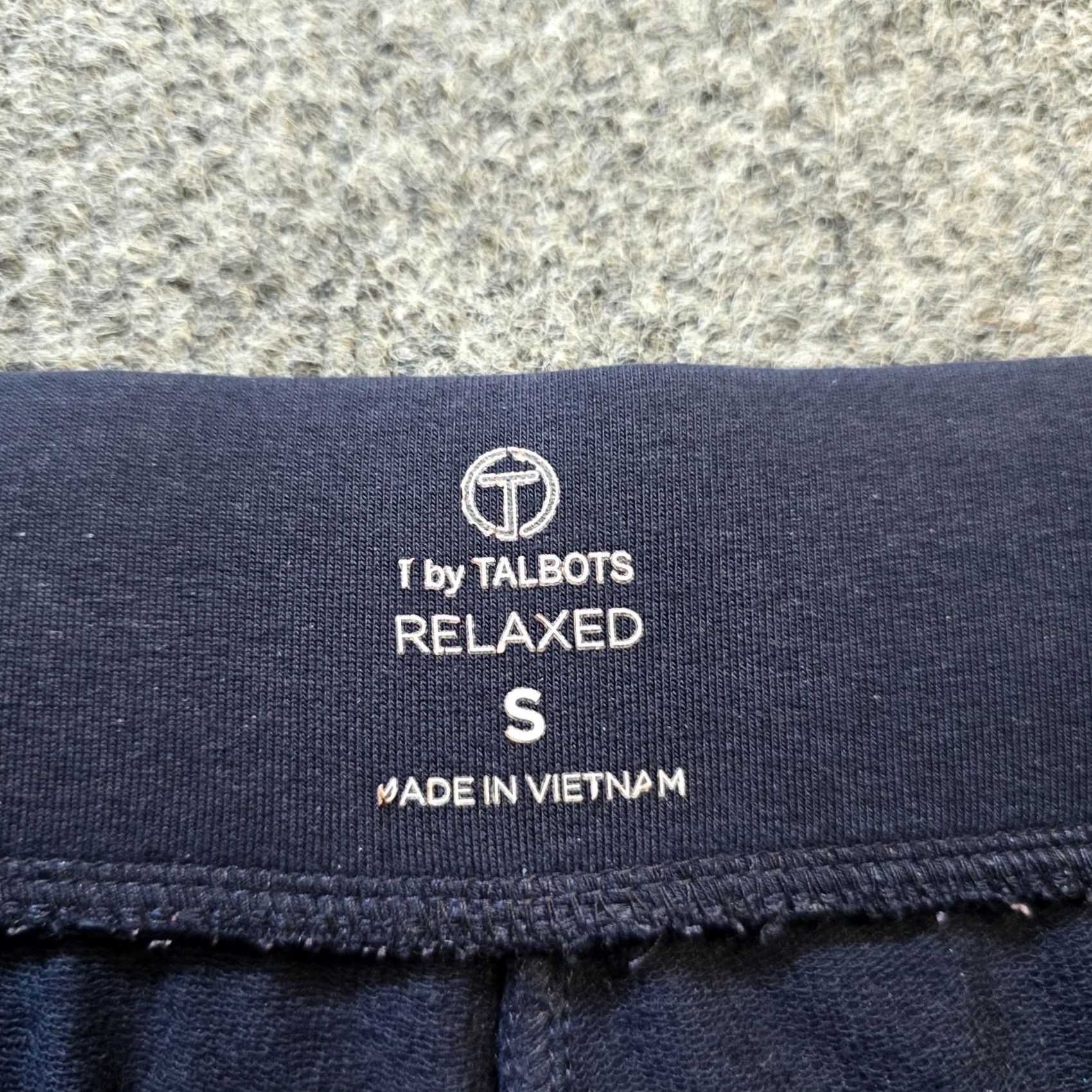 Talbots Talbots Pants Women Size Small Navy Blue Relaxed Pull On Sweatpants Casual Size 28" / US 6 / IT 42 - 4 Thumbnail