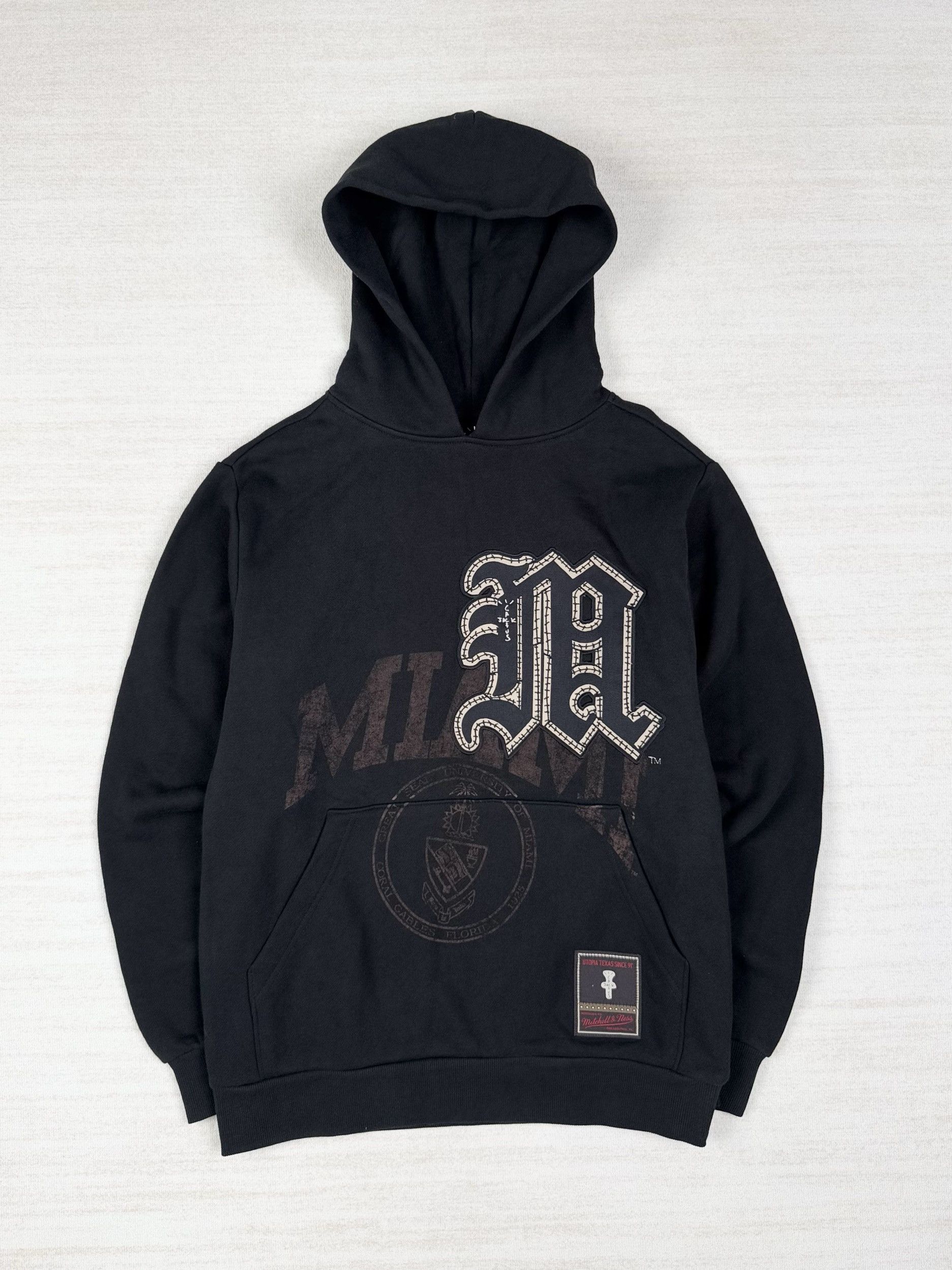 Travis Scott x Mitchell & Ness Miami Hurricanes Hoodie