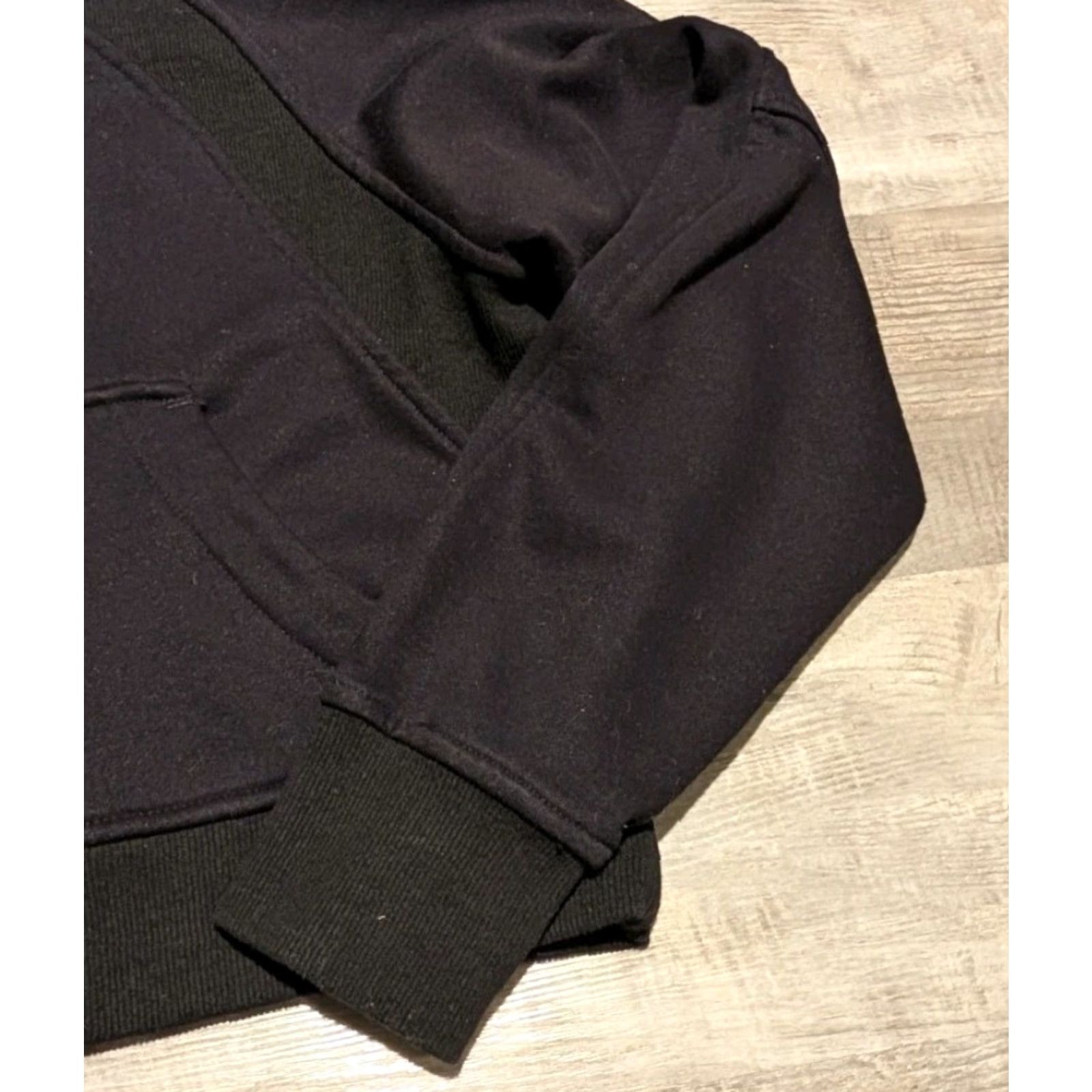 Lululemon VINTAGE Lululemon Women's M/L Scuba Oversized Half Zip Hoodie Black EUC Size M / US 6-8 / IT 42-44 - 3 Thumbnail