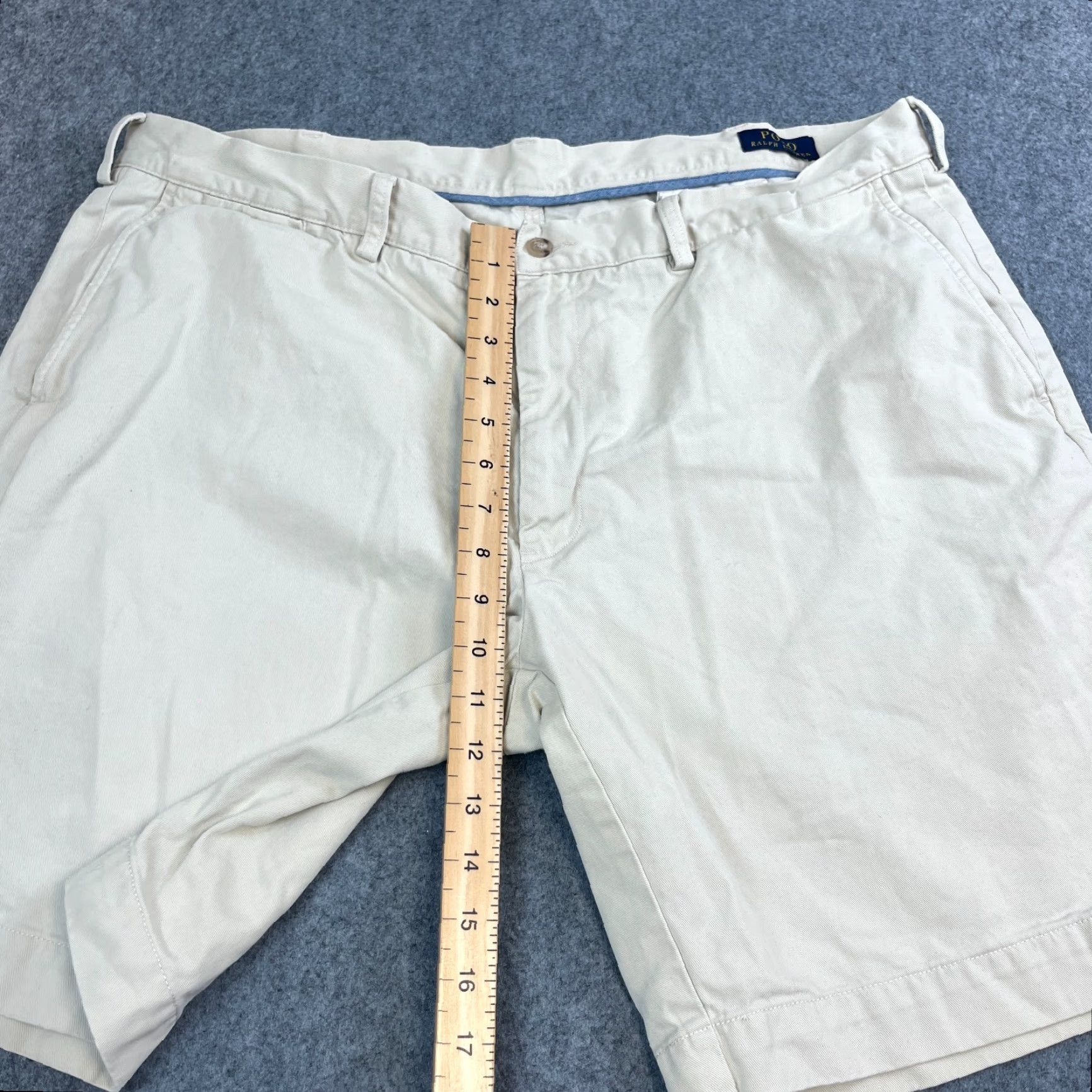 Polo Ralph Lauren Polo Ralph Lauren Mens Chino Shorts W40 White 100% Cotton Preppy Summer Casual Slim? Size US L / EU 52-54 / 3 - 5 Thumbnail