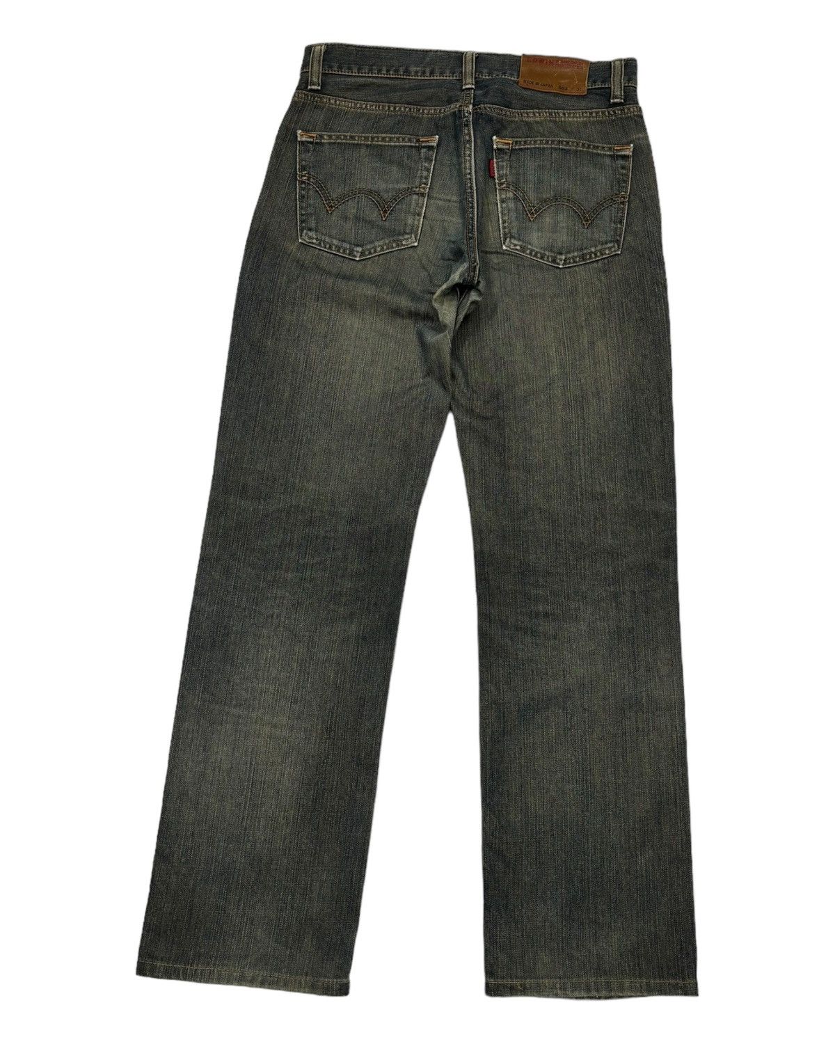 Edwin EDWIN 503 RUSTY MUD WASH DISTRESS DENIM JEANS Size US 32 / EU 48 - 6 Thumbnail