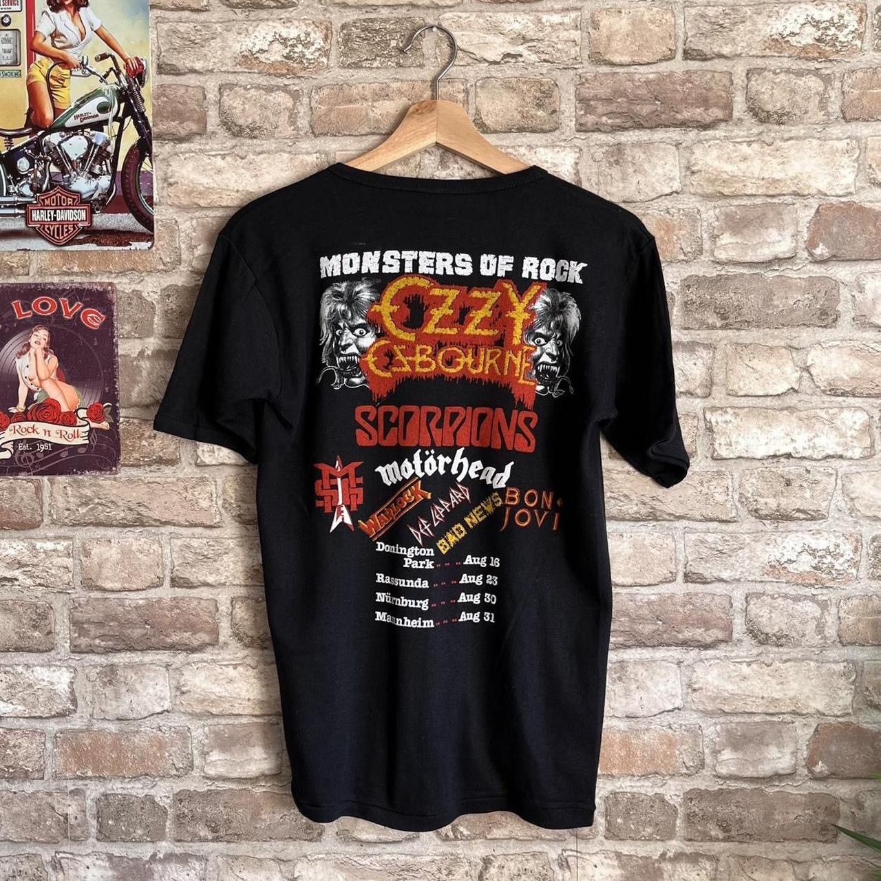 Band Tees 80s Ozzy Osbourne Vintage band tee Size US L / EU 52-54 / 3 - 2 Thumbnail