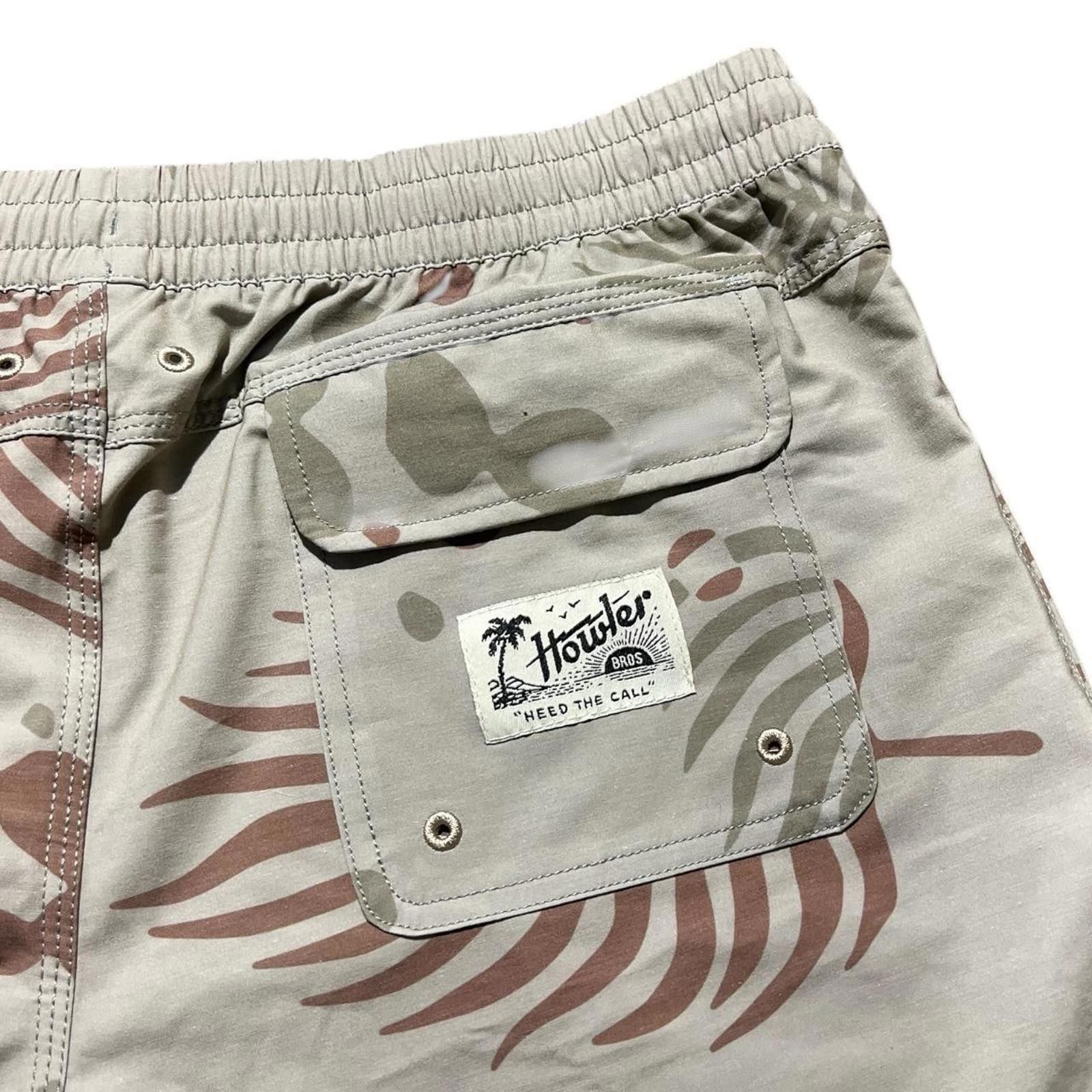 Howler Brothers Howler Bros Deep Set Boardshorts Forest Floor NWT Size US 34 / EU 50 - 4 Thumbnail