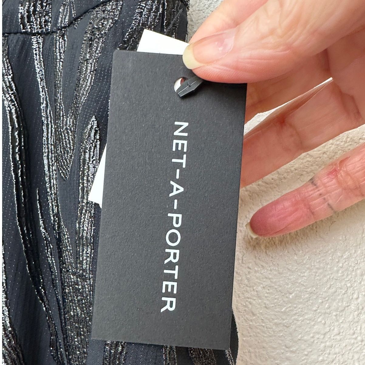 Stella McCartney NWT Stella McCartney Woodgrain Jogger Pants Black US L Size 34" / US 12 / IT 48 - 8 Thumbnail