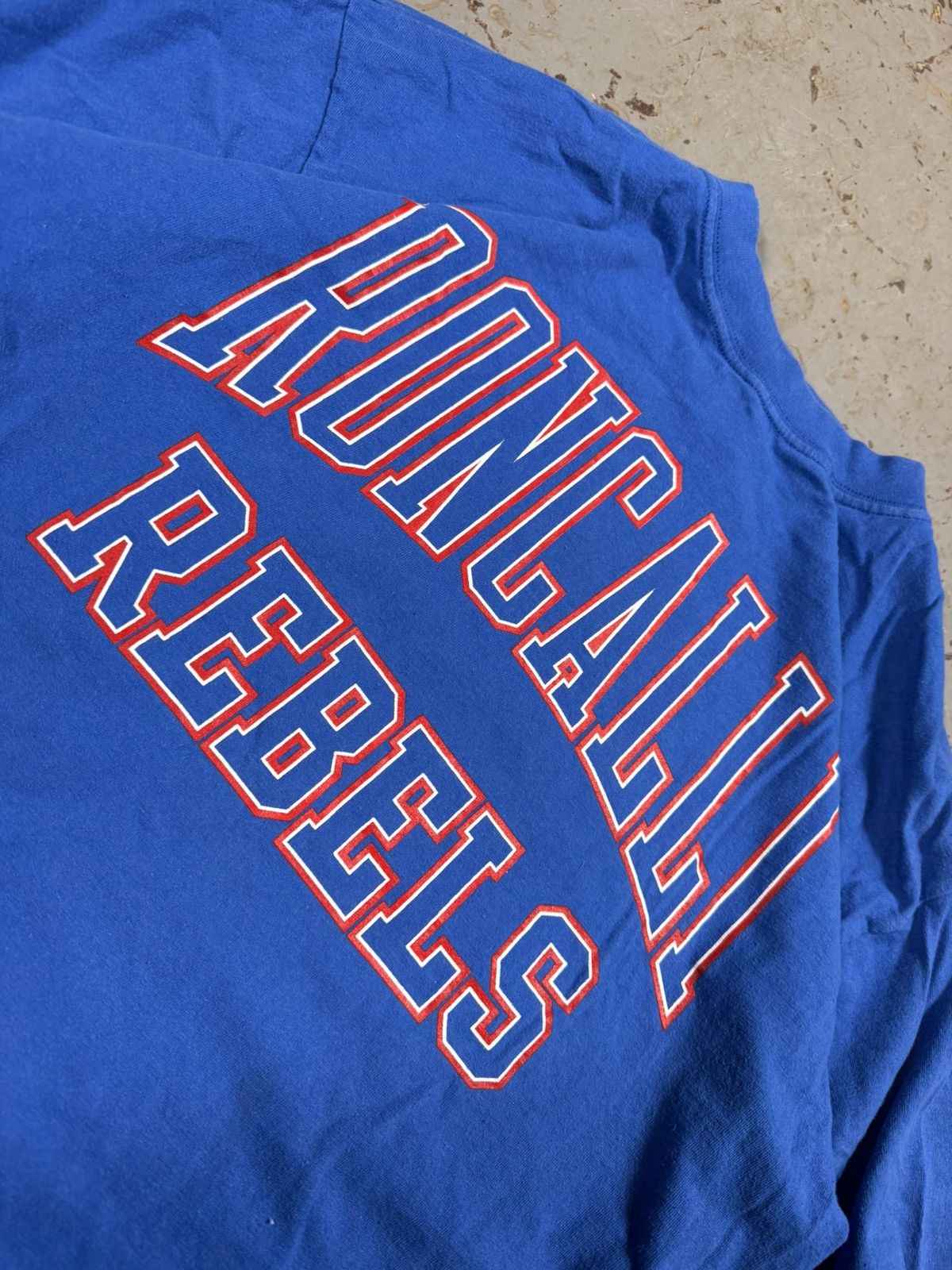 Vintage Vintage Roncalli Rebels Tee / College / Sports Size US L / EU 52-54 / 3 - 2 Thumbnail