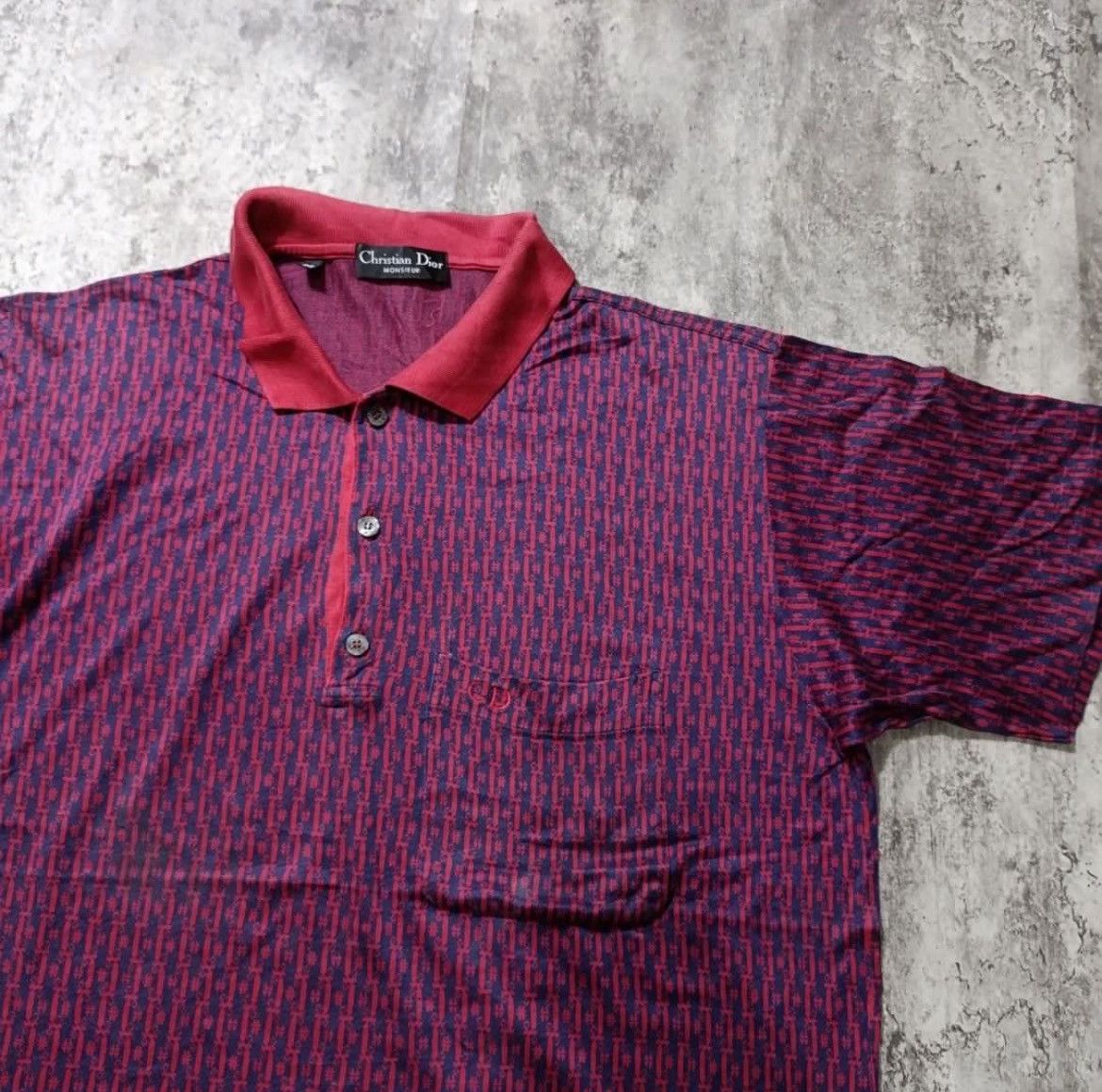 Christian Dior Monsieur Christian Dior Small Logo Polo Shirt Size US M / EU 48-50 / 2 - 2 Thumbnail