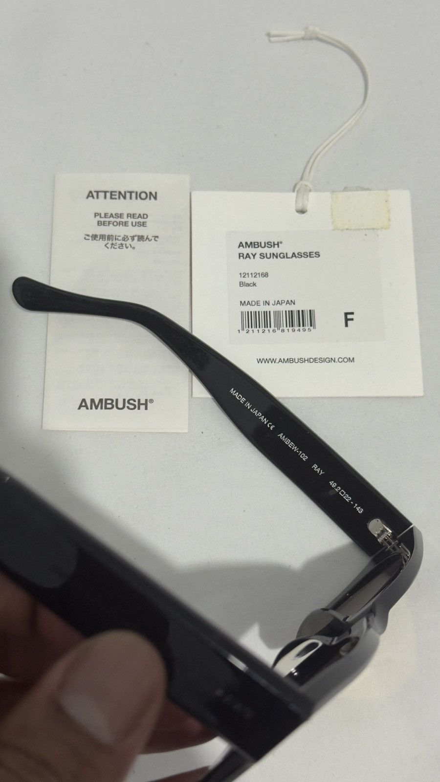 Ambush Design Ambush Reflective Ray Sunglasses Size ONE SIZE - 5 Thumbnail