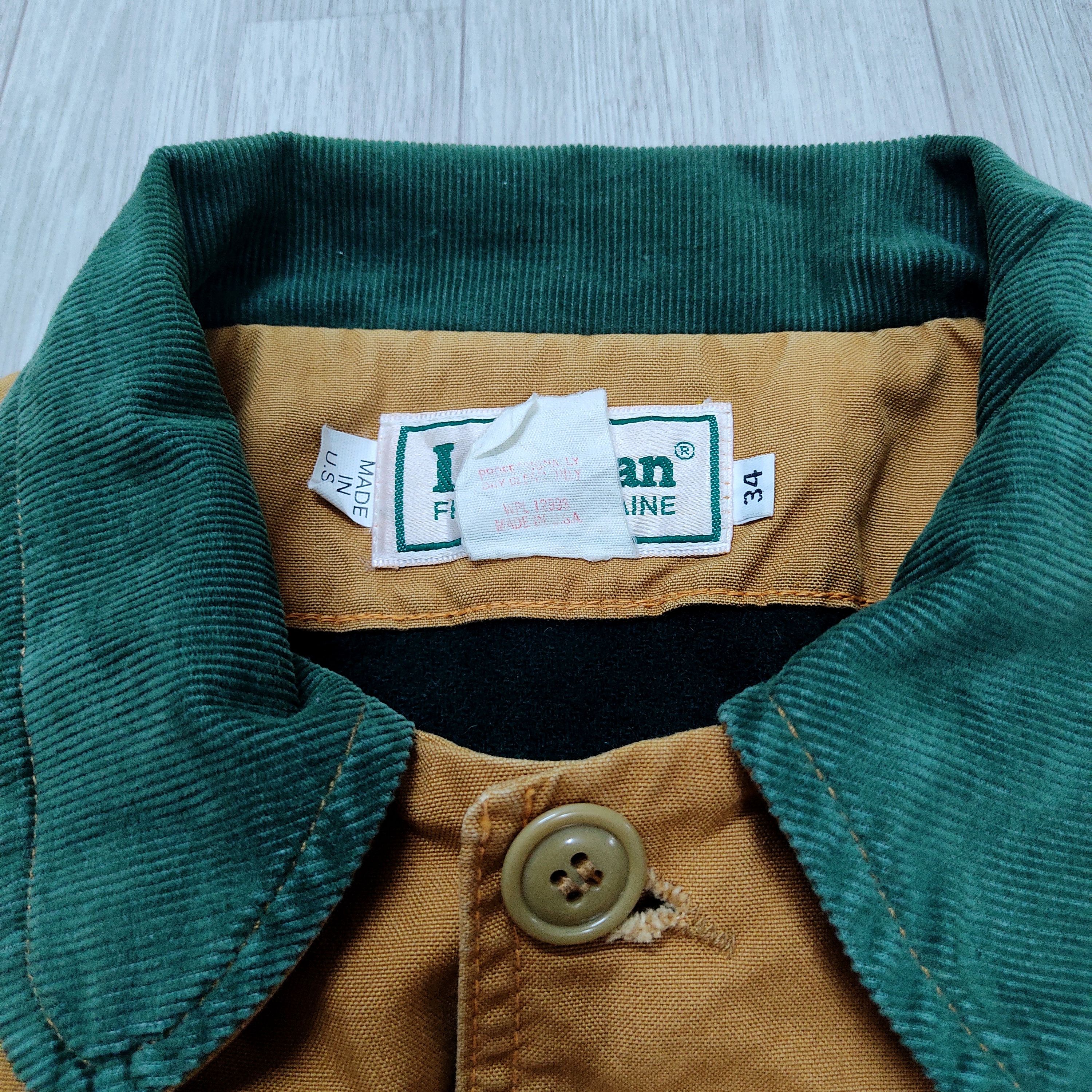L.L. Bean 80s LL BEAN Duck Canvas Hunting Work Jacket Size US S / EU 44-46 / 1 - 6 Thumbnail