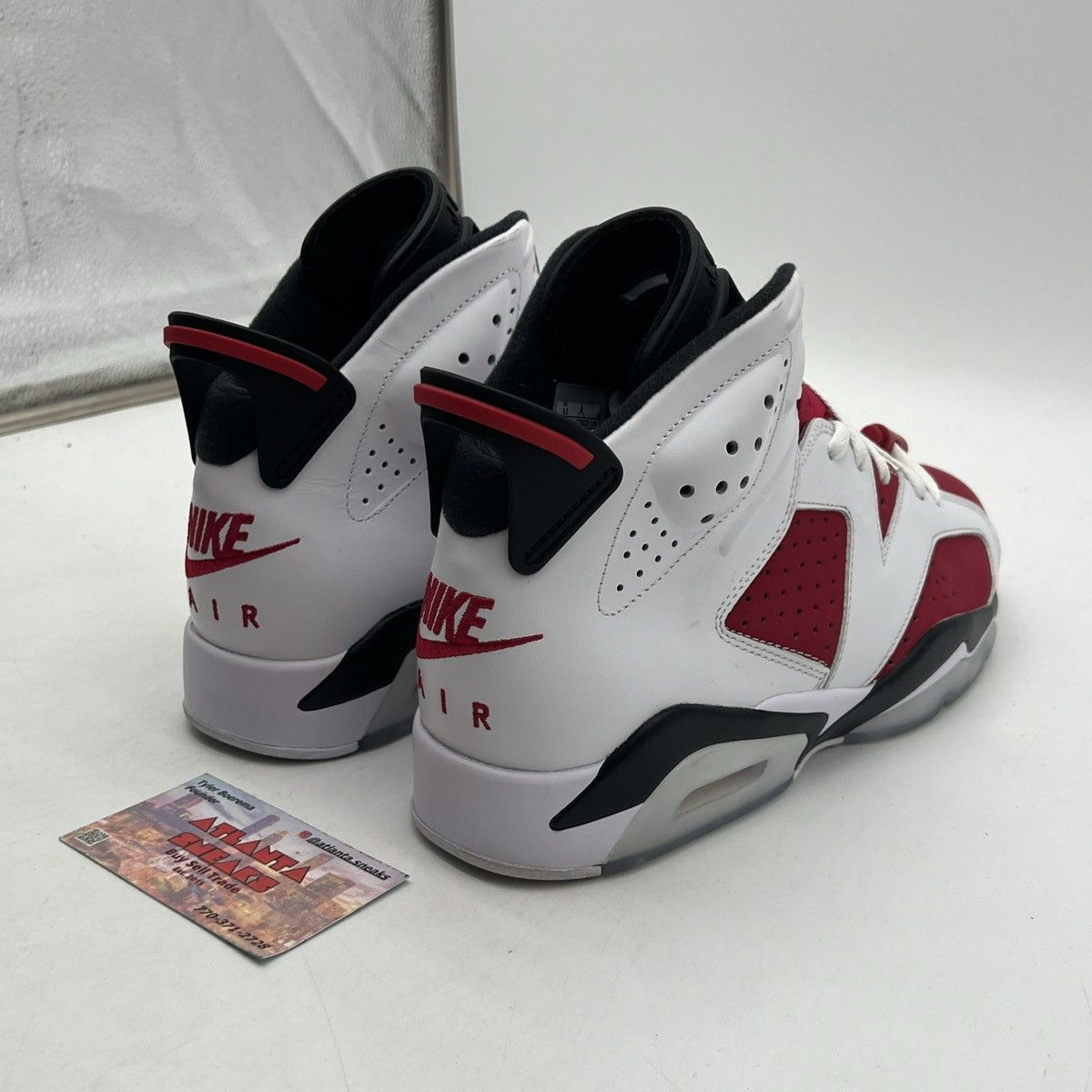 Jordan Brand Air Jordan 6 Carmine Size US 8.5 / EU 41-42 - 5 Thumbnail