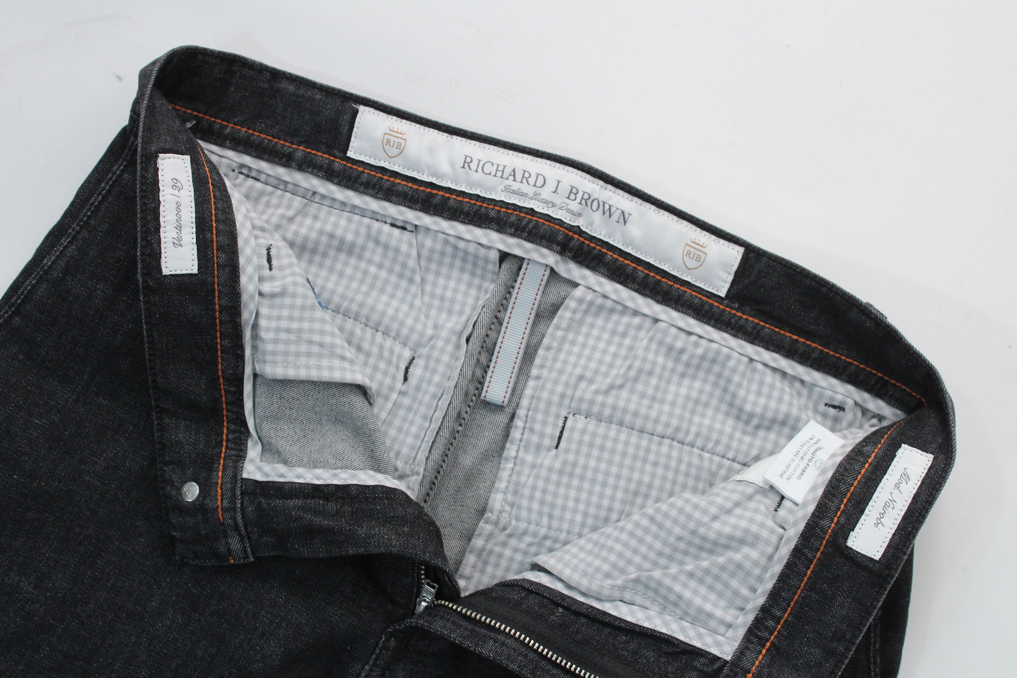 Other Richard J. Brown Nairobi Black Cargo Denim Trousers Size 29 Size US 29 - 7 Thumbnail