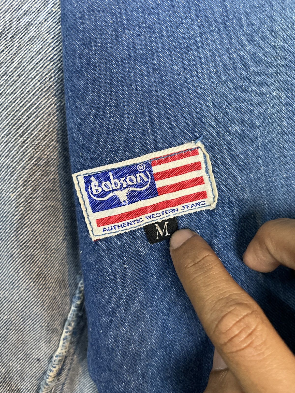 Vintage Vintage Bobson Denim Jacket Size M / US 6-8 / IT 42-44 - 7 Thumbnail
