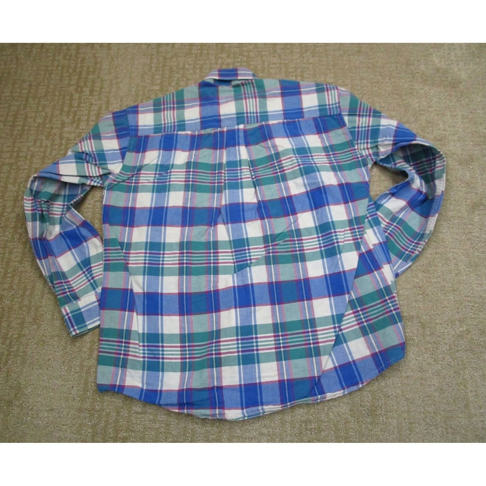 Vintage Cinch Button-Down Shirt Men Small Blue Plaid Western Long Sleeve Shirt Button-Up Mens XS? Size US S / EU 44-46 / 1 - 3 Thumbnail