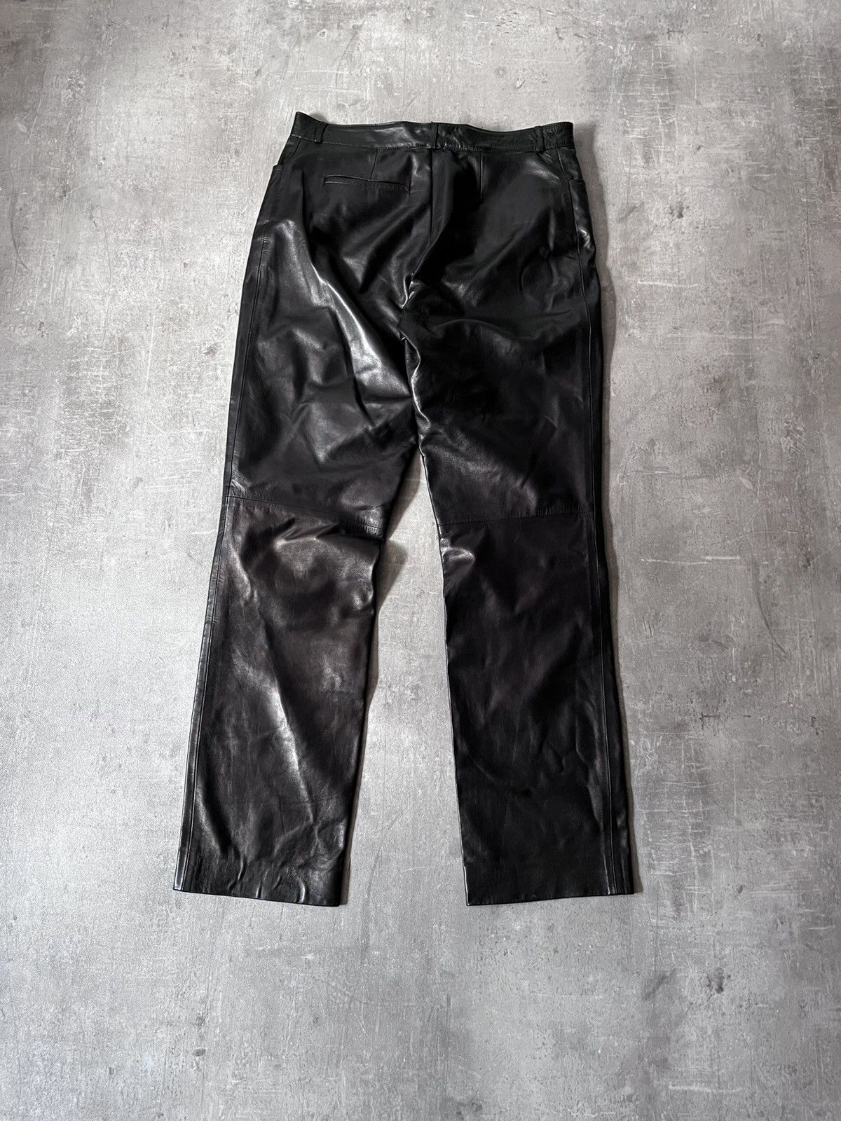 Gucci Gucci by Tom Ford 00s black leather pants Size US 30 / EU 46 - 9 Thumbnail