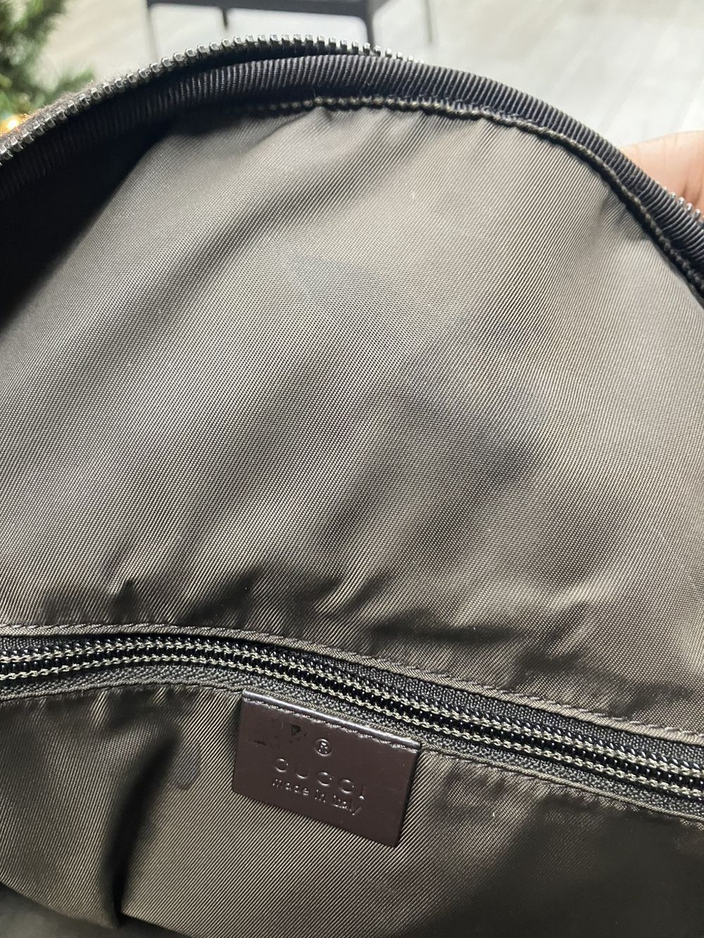 Gucci Gucci Supreme PVC GG Logo Backpack Size ONE SIZE - 8 Thumbnail
