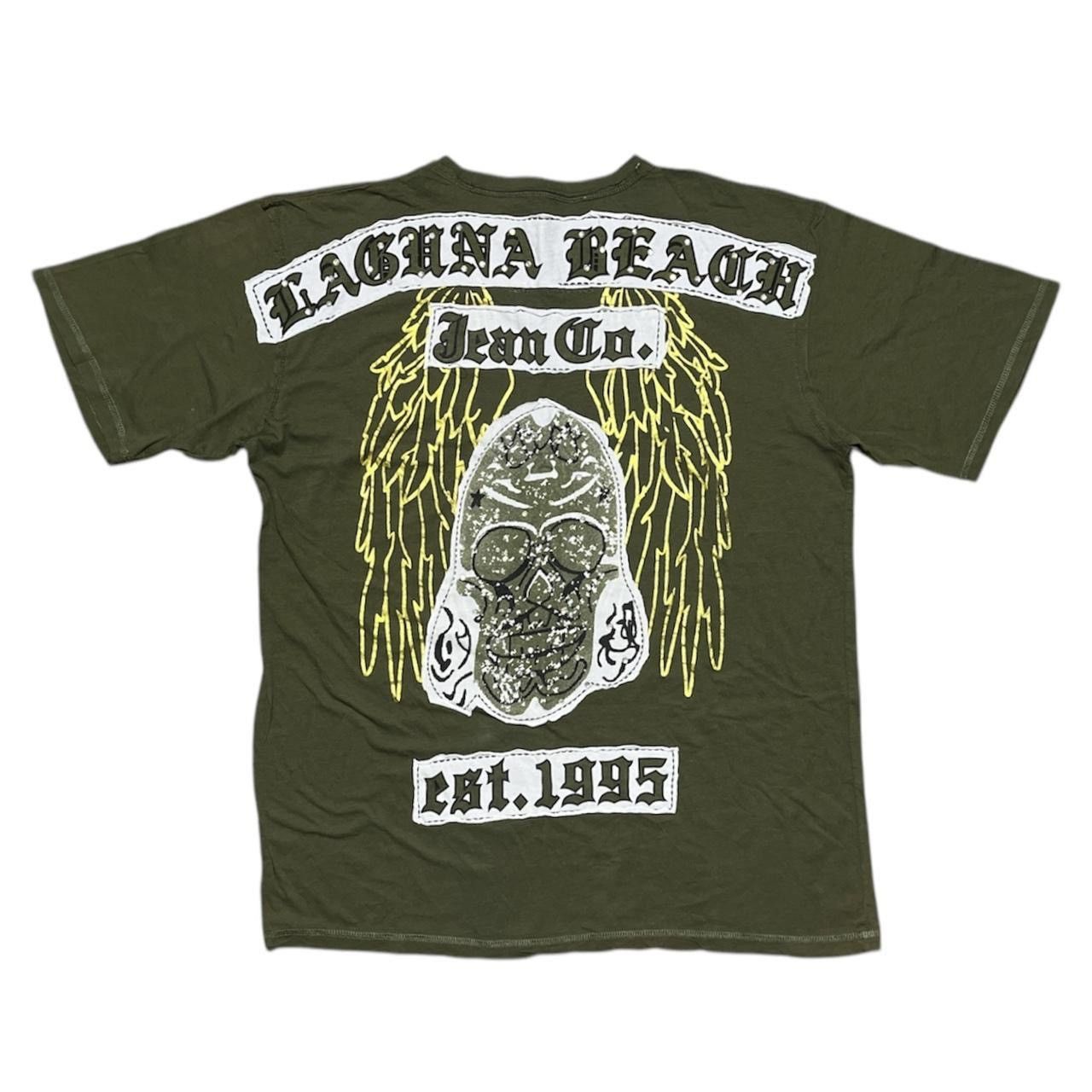 Vintage y2k jesse pinkman laguna beach skull tee Size US XXL / EU 58 / 5 - 1 Thumbnail