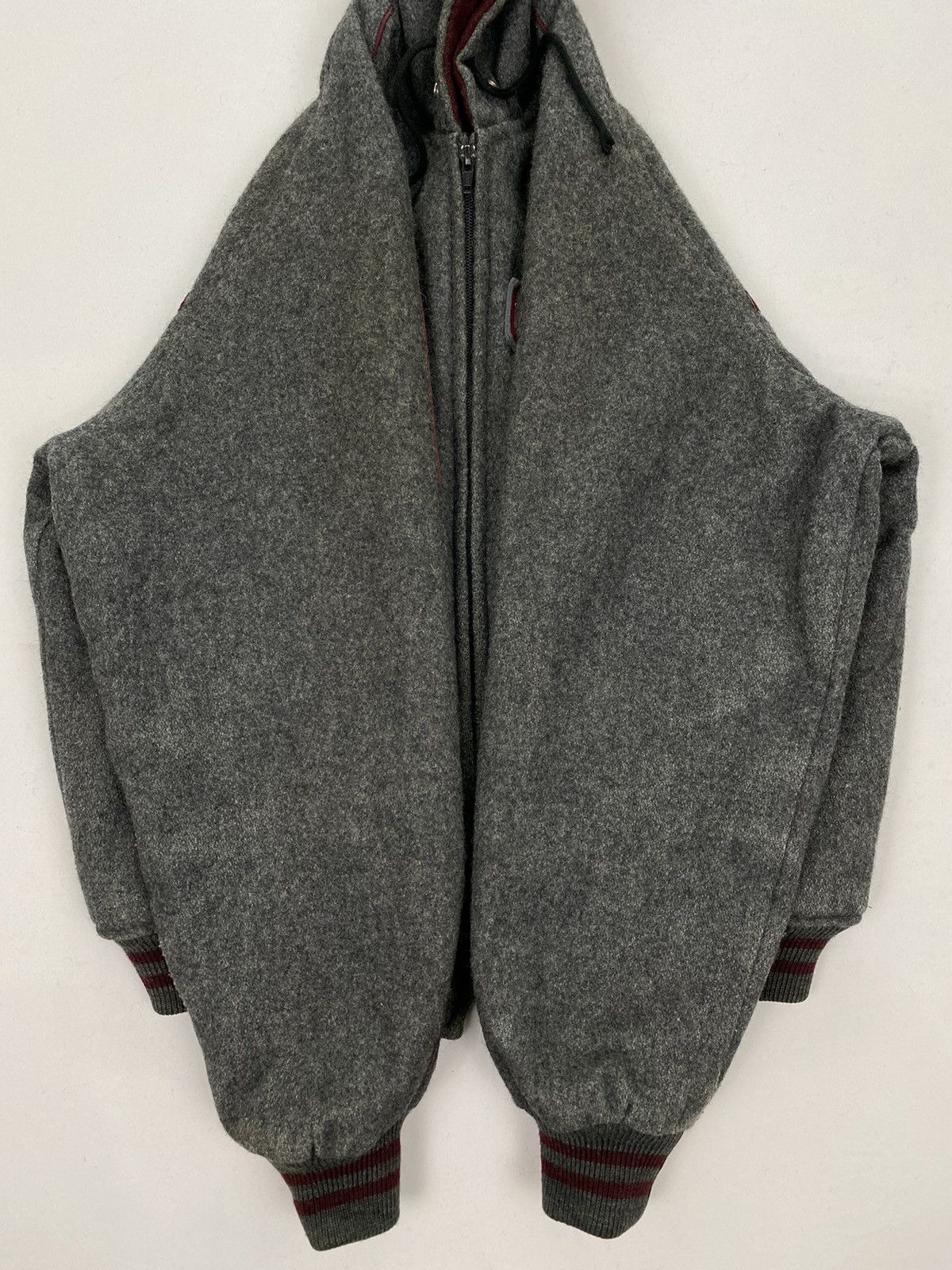 Vintage Vintage Vox Hooded Varsity Jacket Size US M / EU 48-50 / 2 - 5 Thumbnail