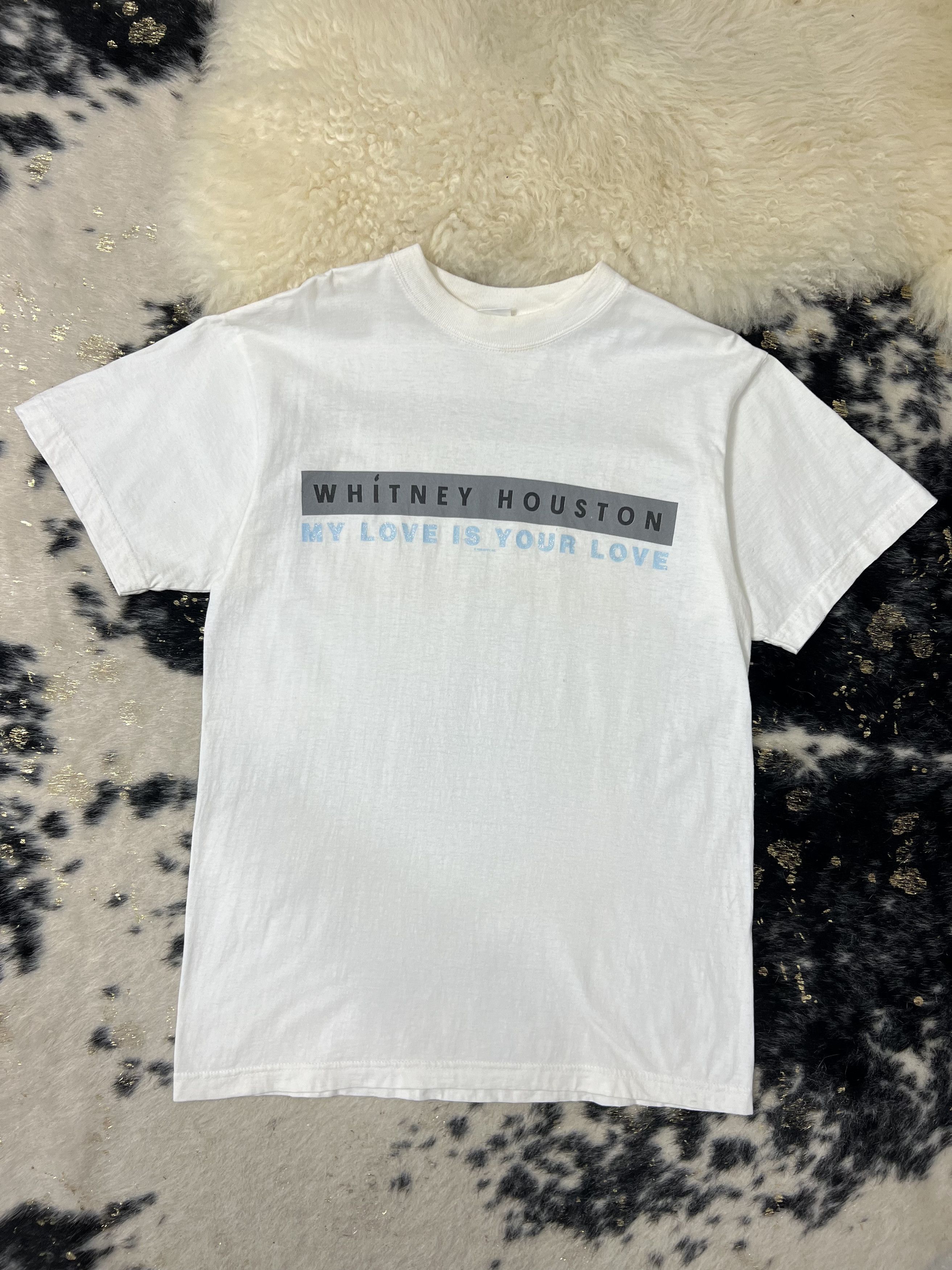 Vintage 1998 90s Whitney Houston Tour Tshirt shirt