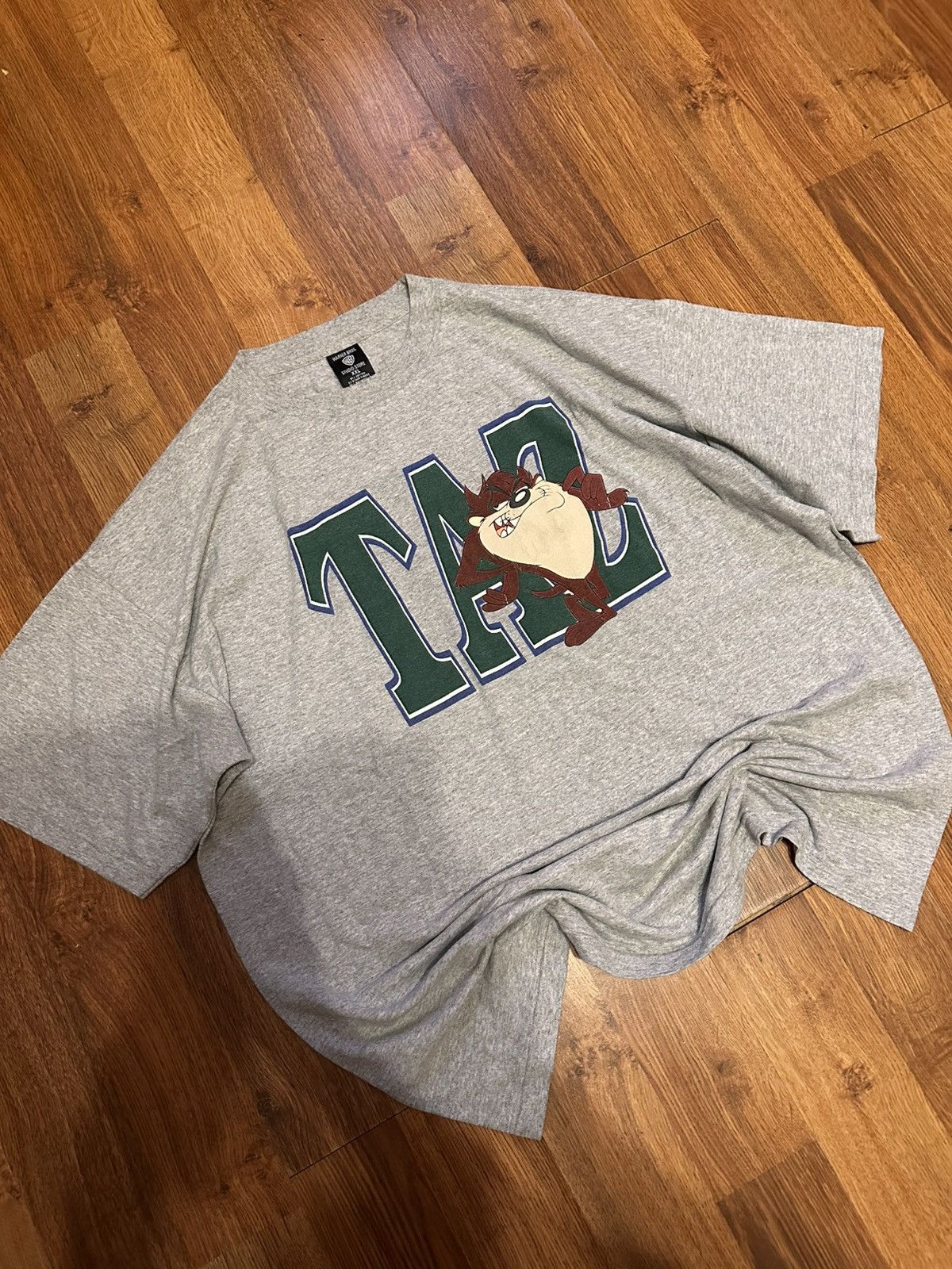 Warner Bros Vintage Warner Bros Taz 1996 Tee XXL Made USA Size US XXL / EU 58 / 5 - 2 Thumbnail