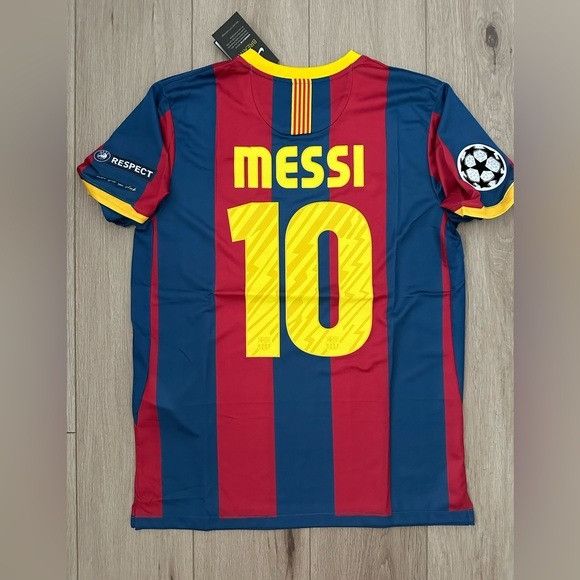 Nike Barcelona 2011 Retro Soccer Jersey Messi #10 Final Champions Size US S / EU 44-46 / 1 - 10 Thumbnail