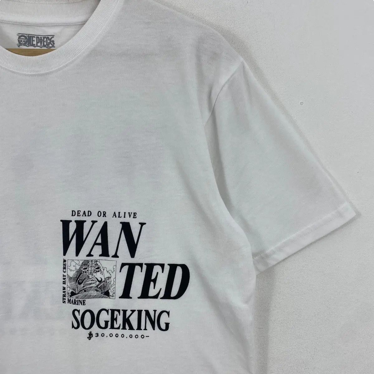 Anime ONE PIECE Wanted Sogeking Poster Anime Tee Shirt Small Size Size US S / EU 44-46 / 1 - 4 Thumbnail