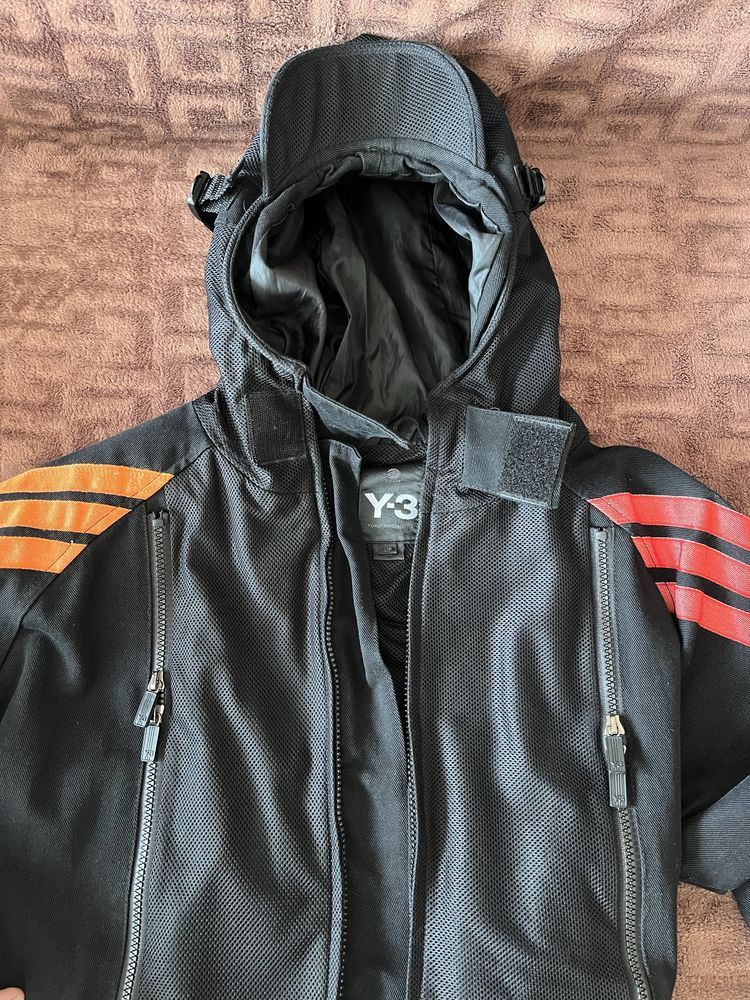 Adidas × Y-3 Adidas Y-3 Cap Hooded Japanese Jacket Size US L / EU 52-54 / 3 - 2 Thumbnail