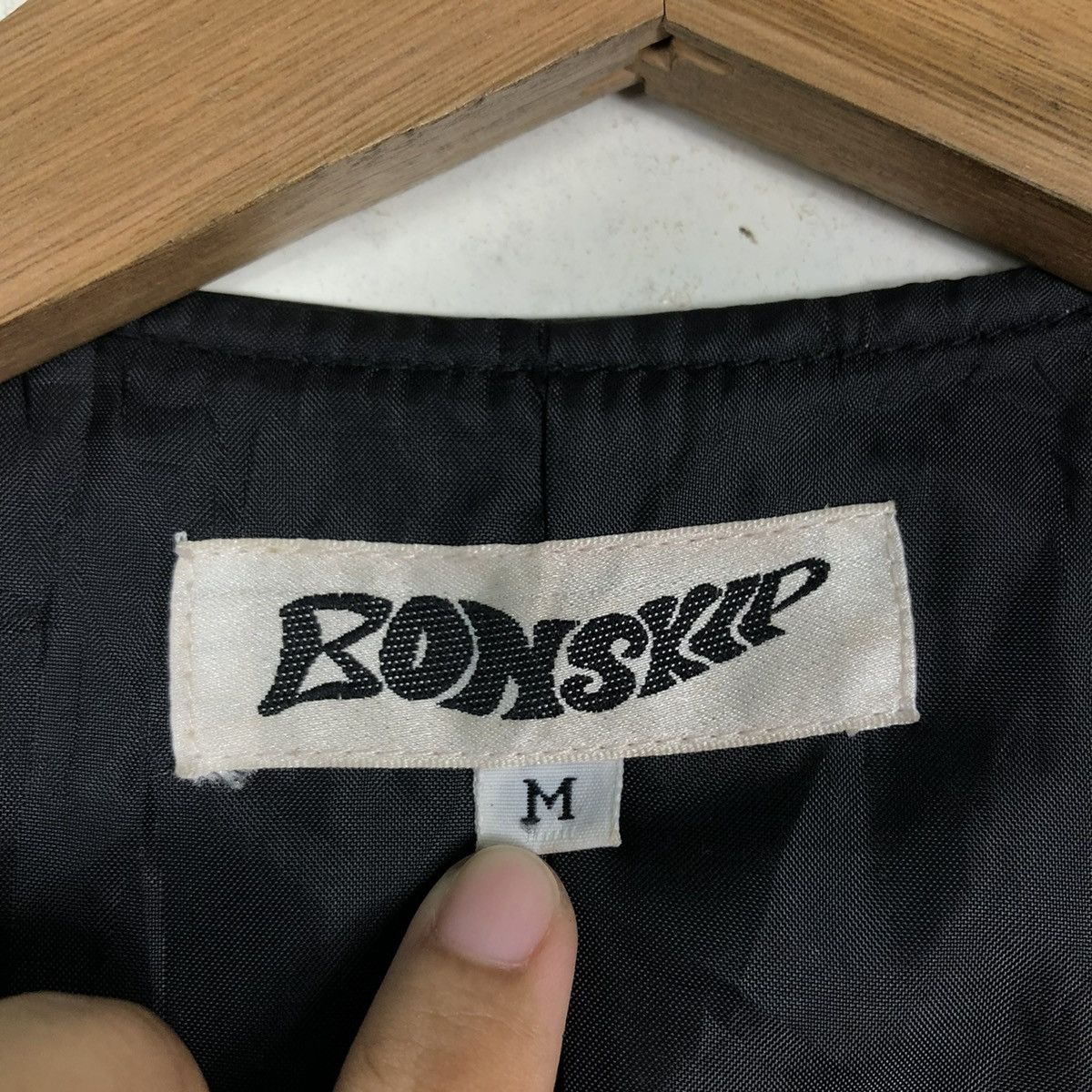 Japanese Brand 📌VINTAGE LEATHER TANK TOP VEST BIKER BONSKIP JAPAN Size US M / EU 48-50 / 2 - 15 Thumbnail