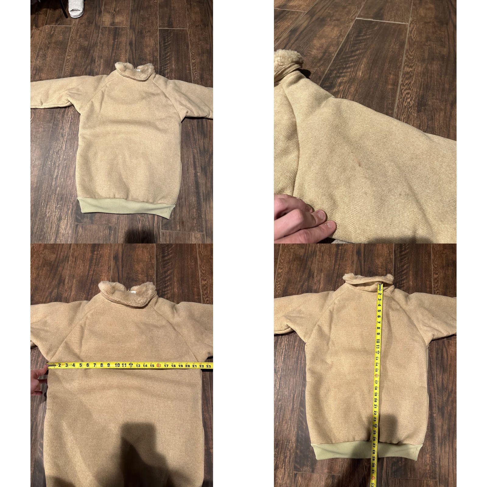 Patagonia VINTAGE Patagonia x LL Bean Fleece Jacket Deep Pile Oatmeal Large Men Size US L / EU 52-54 / 3 - 10 Thumbnail