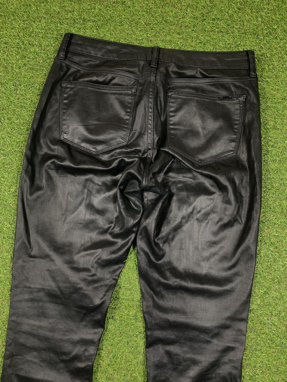 Lauren Ralph Lauren × Vintage Vintage Lauren Ralph Lauren waxed jeans LRL size 8 Size 30" / US 8 / IT 44 - 5 Thumbnail
