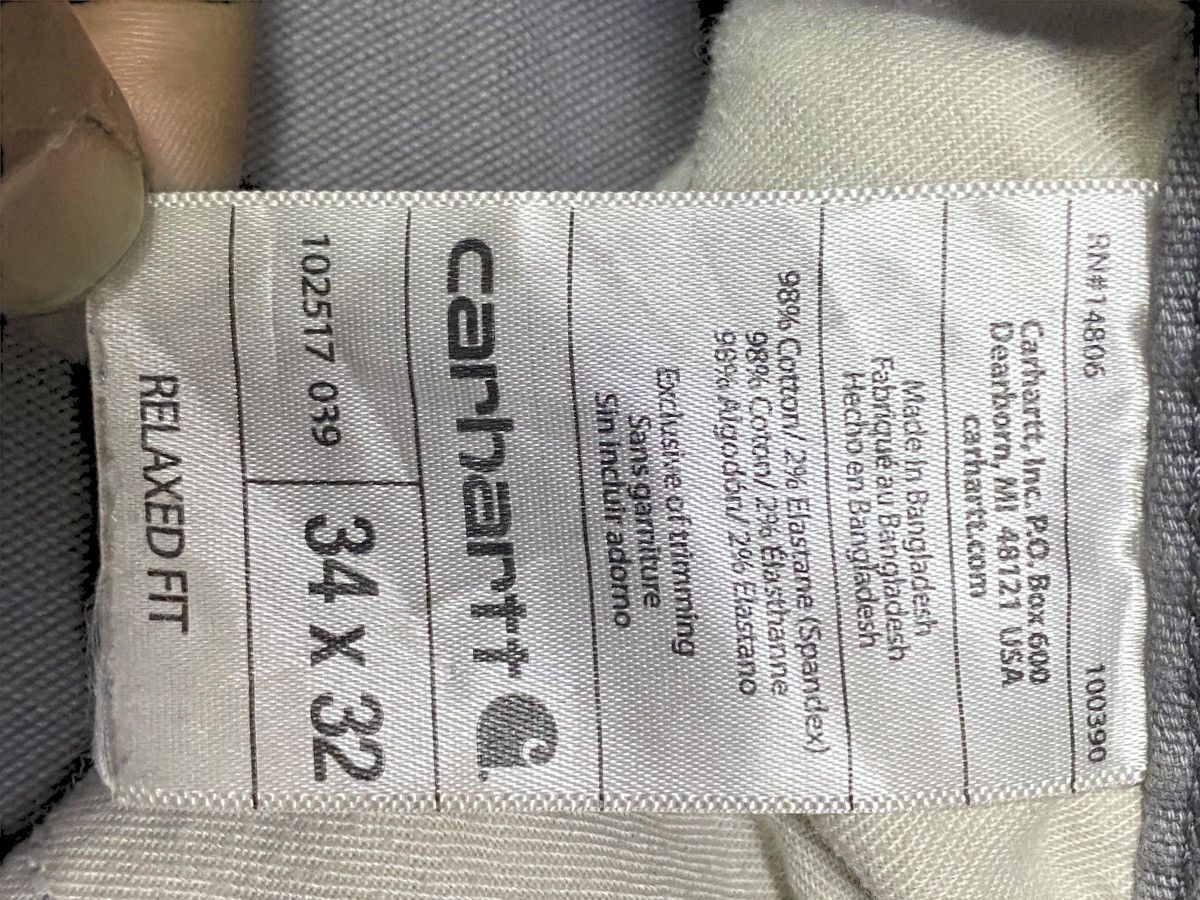 Carhartt Carhartt grey jeans with a relaxed fit jeans Size US 34 / EU 50 - 17 Thumbnail