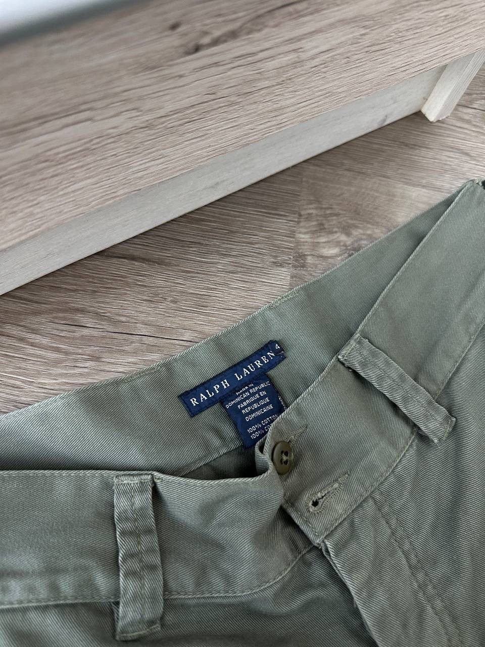 Polo Ralph Lauren × Vintage Vintage Polo Ralph Lauren Green Pocket Zip Cargo Pants Size US 36 / EU 52 - 11 Thumbnail