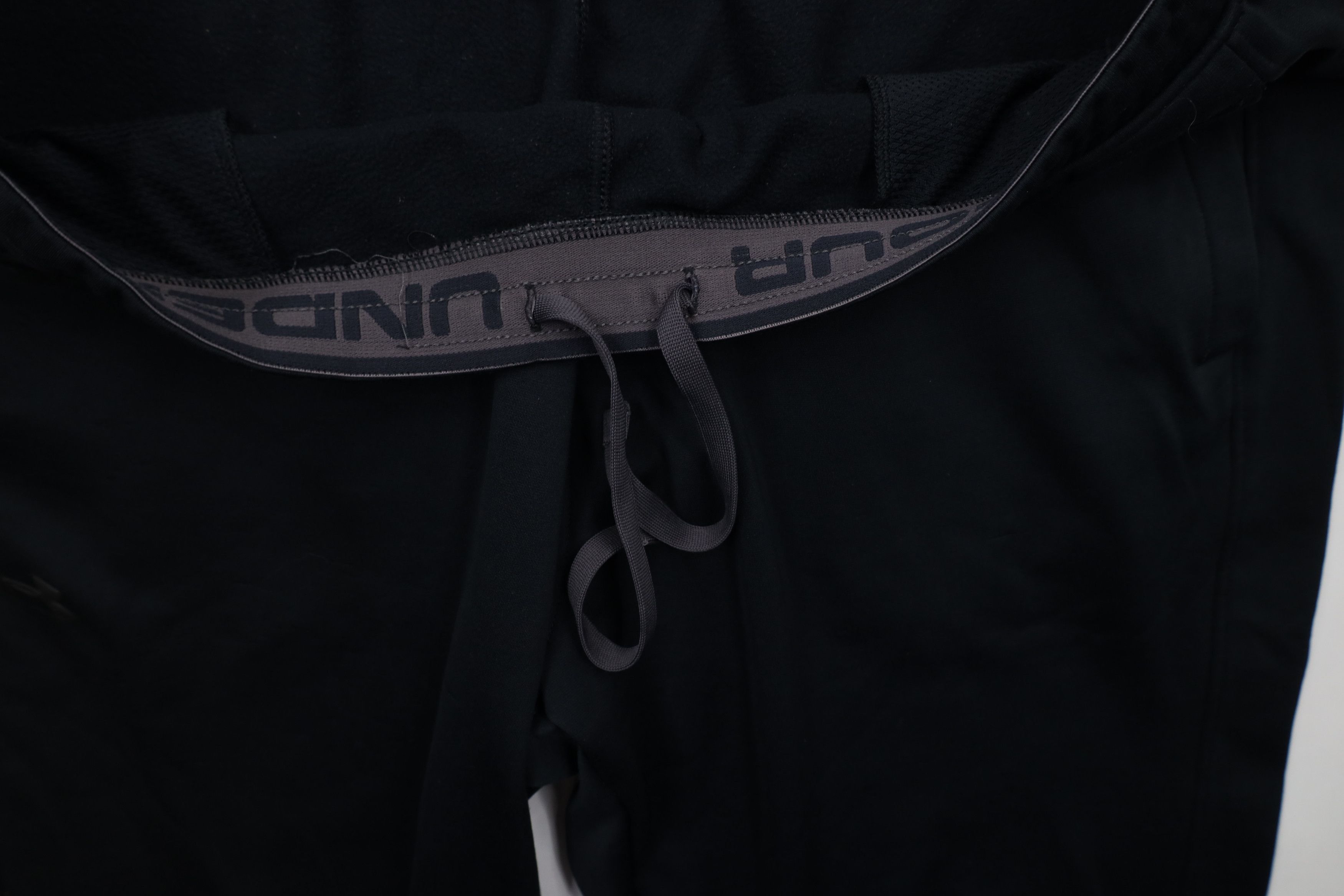 Under Armour × Vintage Y2K Under Armour Loose Fit Wide Leg Sweatpants Black Size US 40 / EU 56 - 8 Thumbnail
