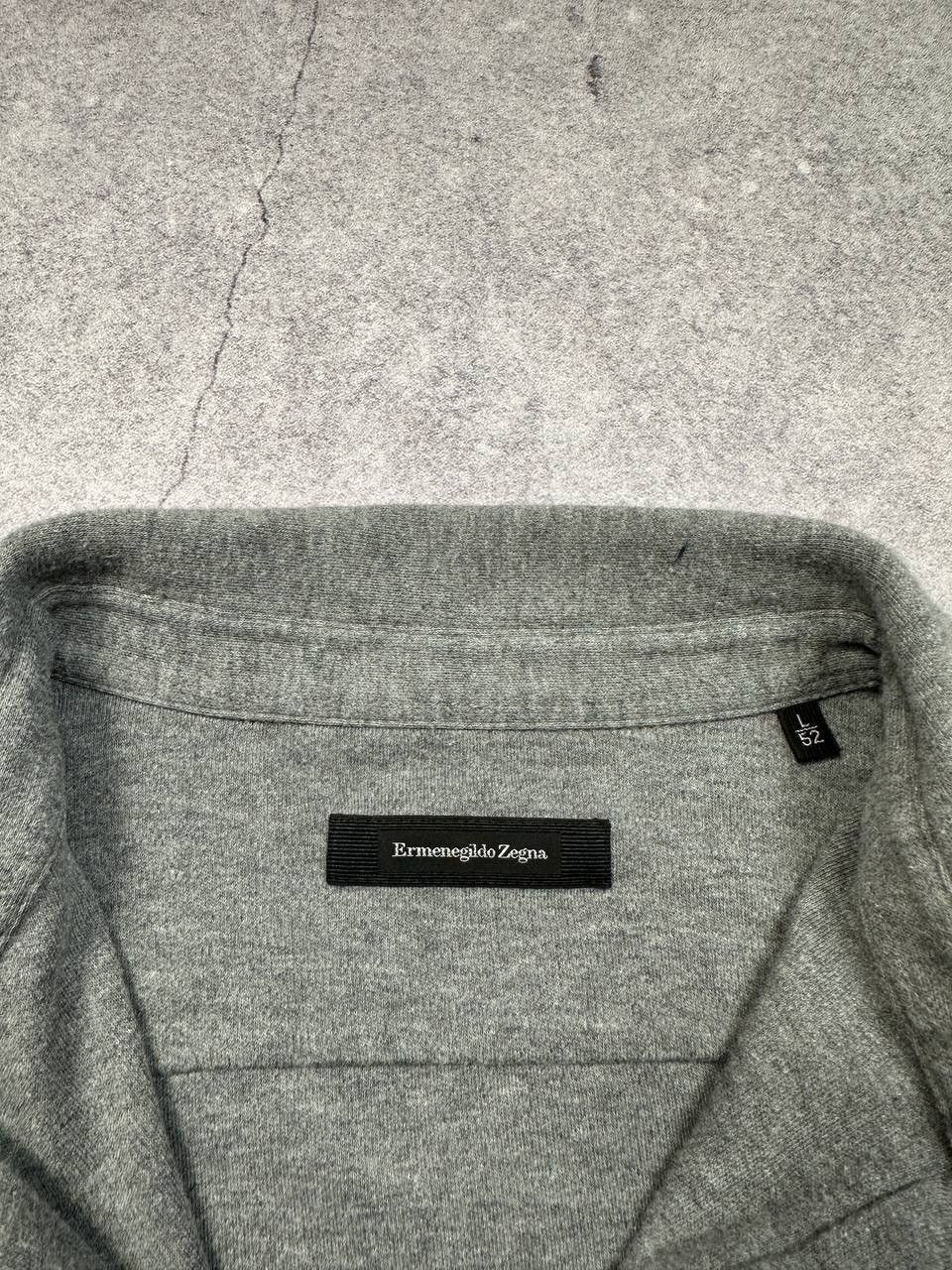 Ermenegildo Zegna Vintage Ermenegildo Zegna Collared Sweatshirt, Size L Size US L / EU 52-54 / 3 - 6 Thumbnail