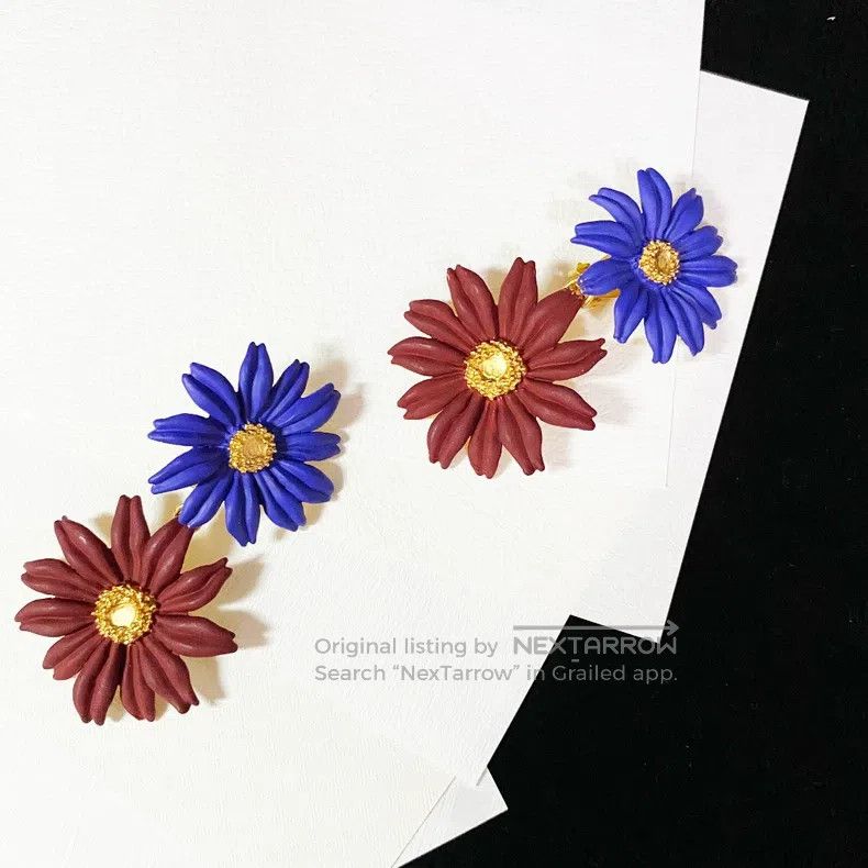 Kenzo KENZO Sunflower Ear Studs Earrings Size ONE SIZE - 2 Thumbnail