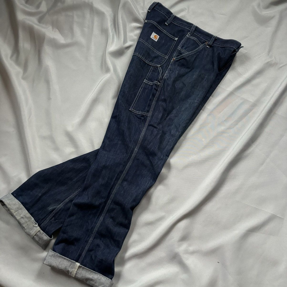 Carhartt Carhartt vintage jeans 36/32 rare blue streetwear Size US 36 / EU 52 - 2 Thumbnail