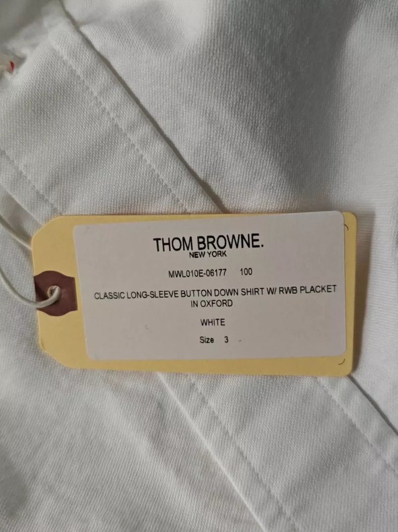 Thom Browne Thom Browne collar striped shirt Size L / US 10 / IT 46 - 5 Thumbnail
