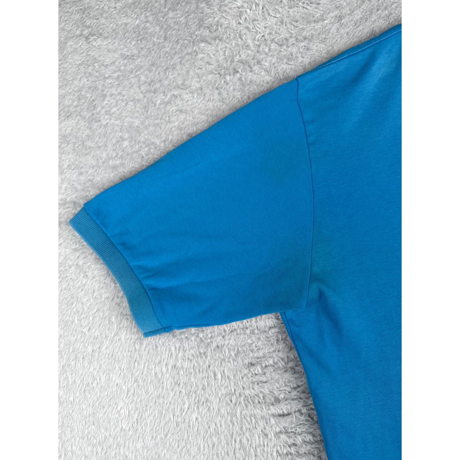 Ralph Lauren VINTAGE Polo Ralph Lauren Shirt Mens Large Blue 100% Cotton Knit Polo Shirt All Seasons Relaxed Regular Mens Blue Polo 40in Chest 28in Length Size US L / EU 52-54 / 3 - 3 Thumbnail